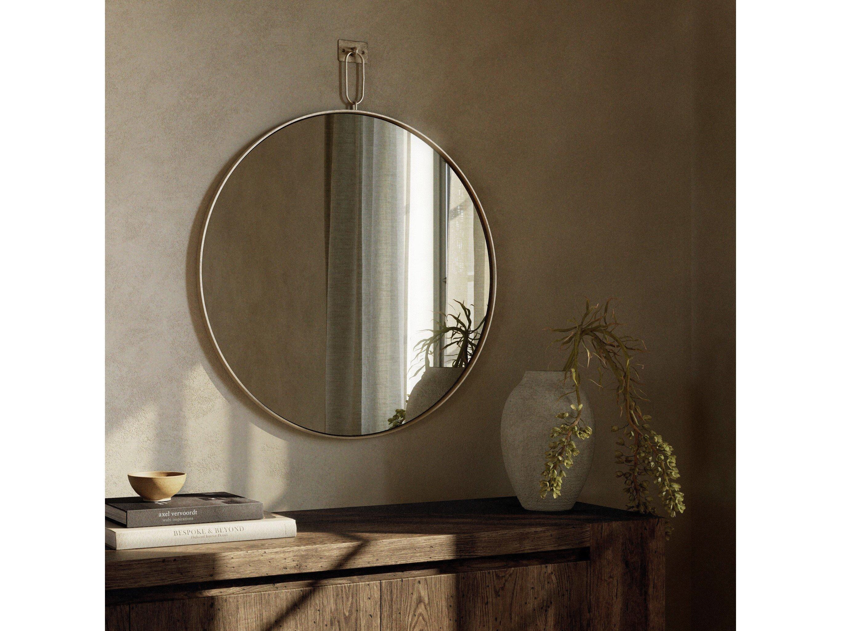 Four Hands Hutton Wall Mirror Round