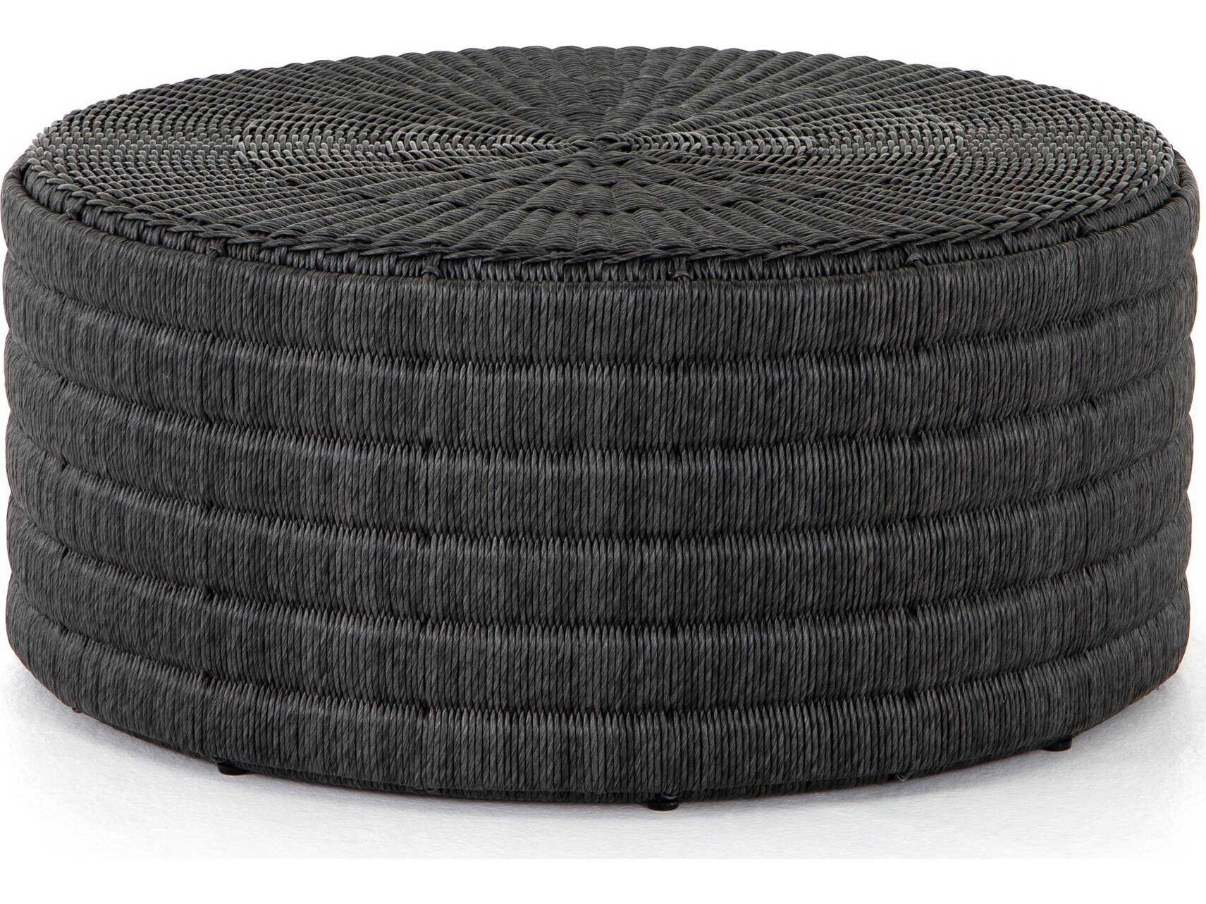 Four Hands Grass Roots Madura Vintage Coal Coffee Table