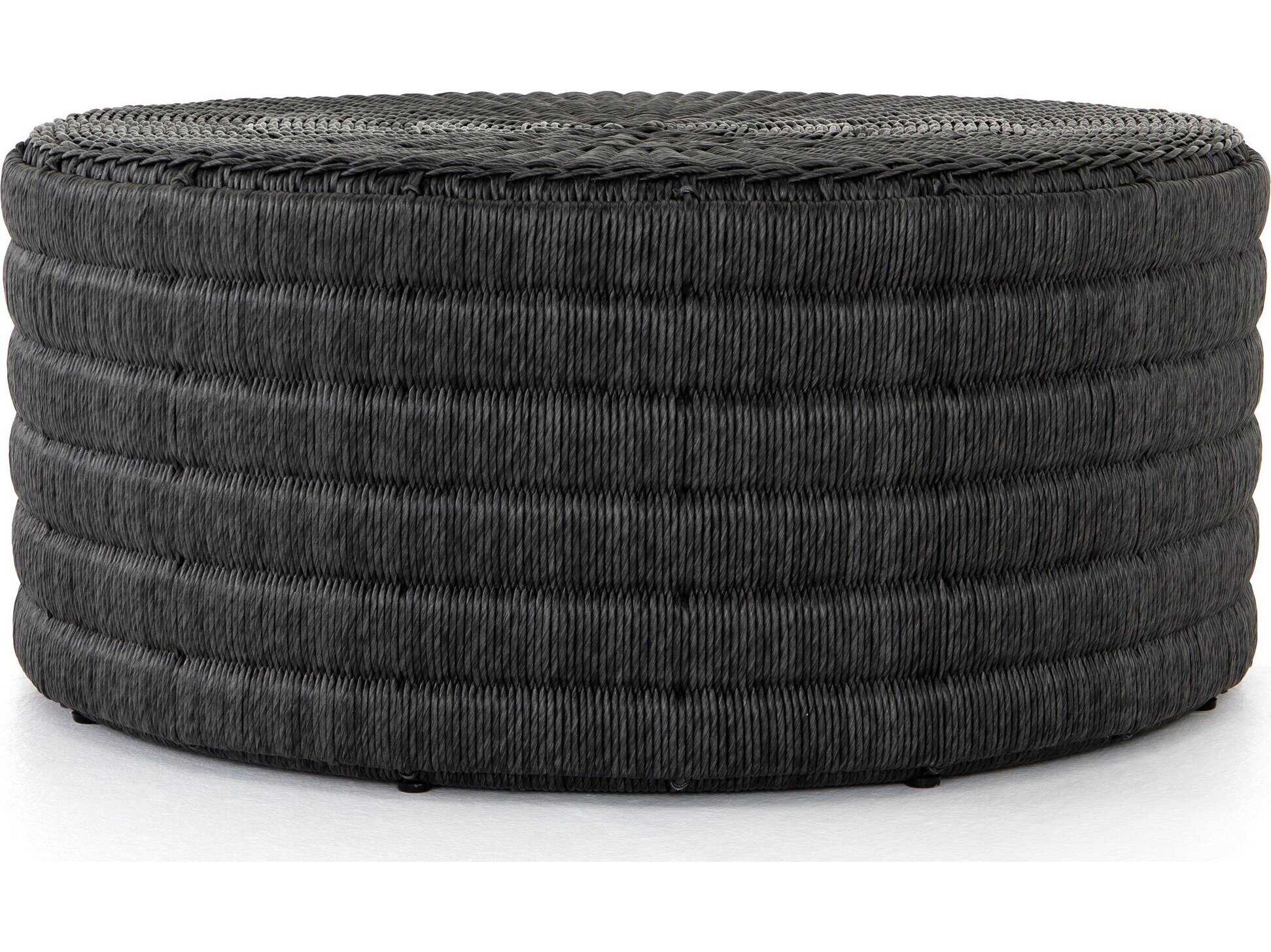 Four Hands Grass Roots Madura Vintage Coal Coffee Table