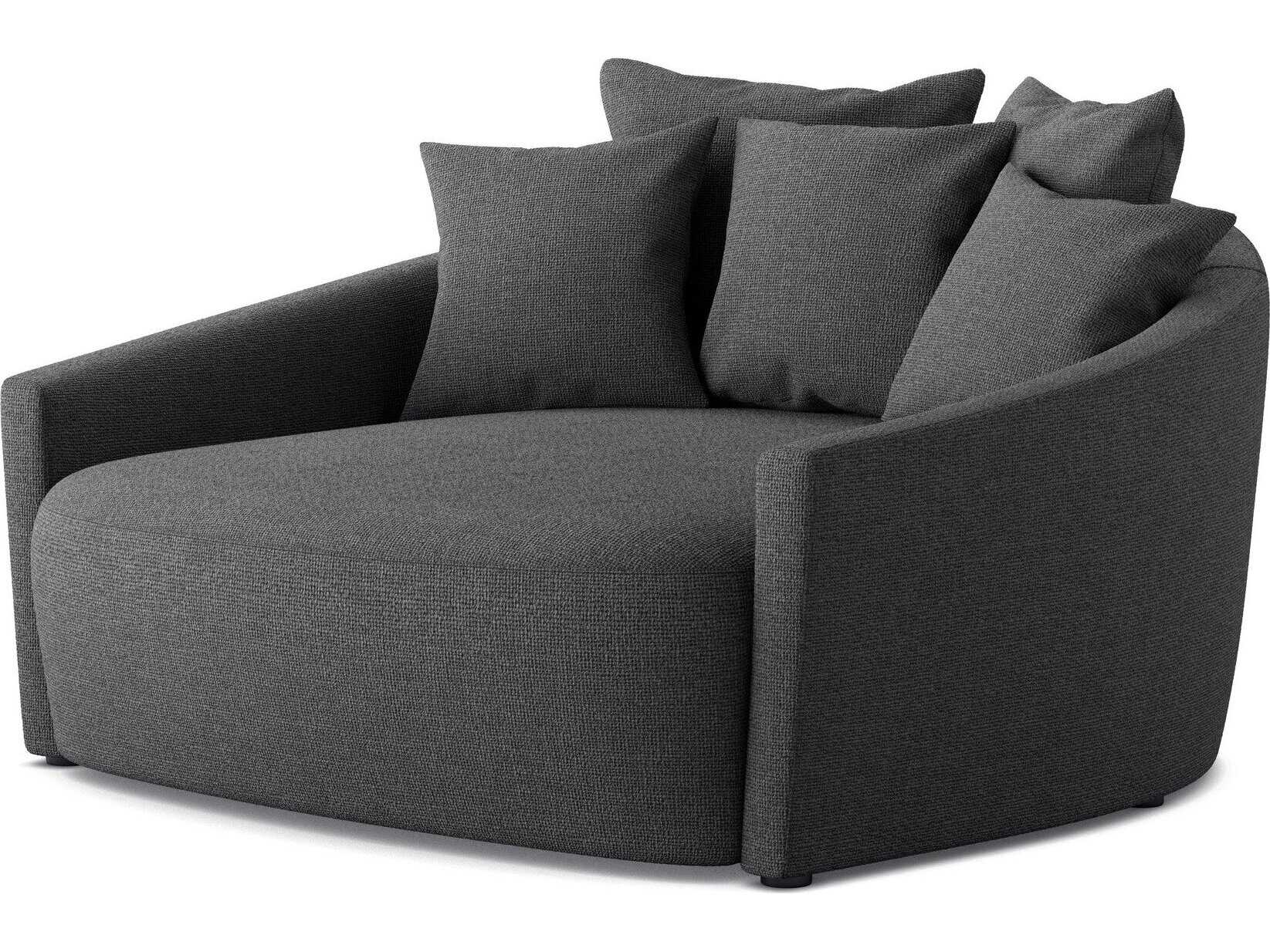 Four Hands Atelier Chloe Gibson Smoke Upholstered Media Lounger