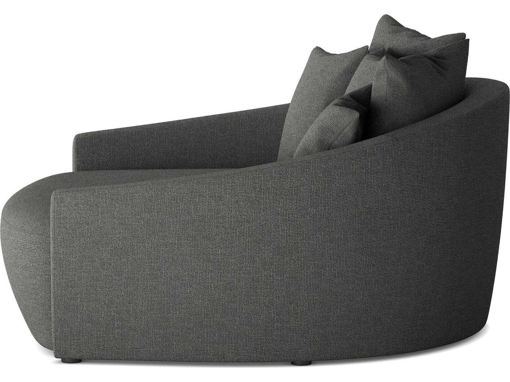 Four Hands Atelier Chloe Gibson Smoke Upholstered Media Lounger