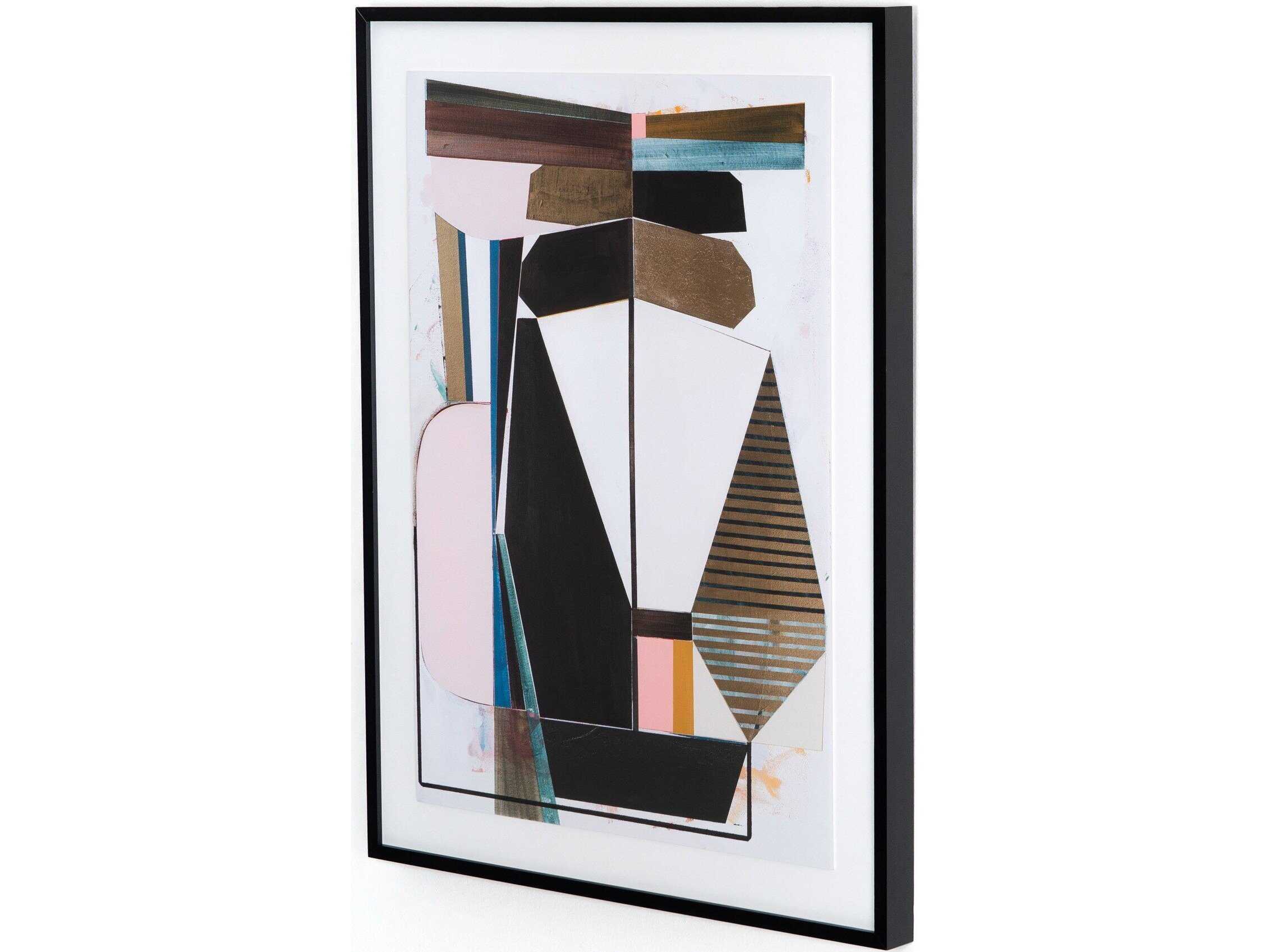 Four Hands Art Studio Magi by Alyson Khan Black Maple  Canvas Wall Art