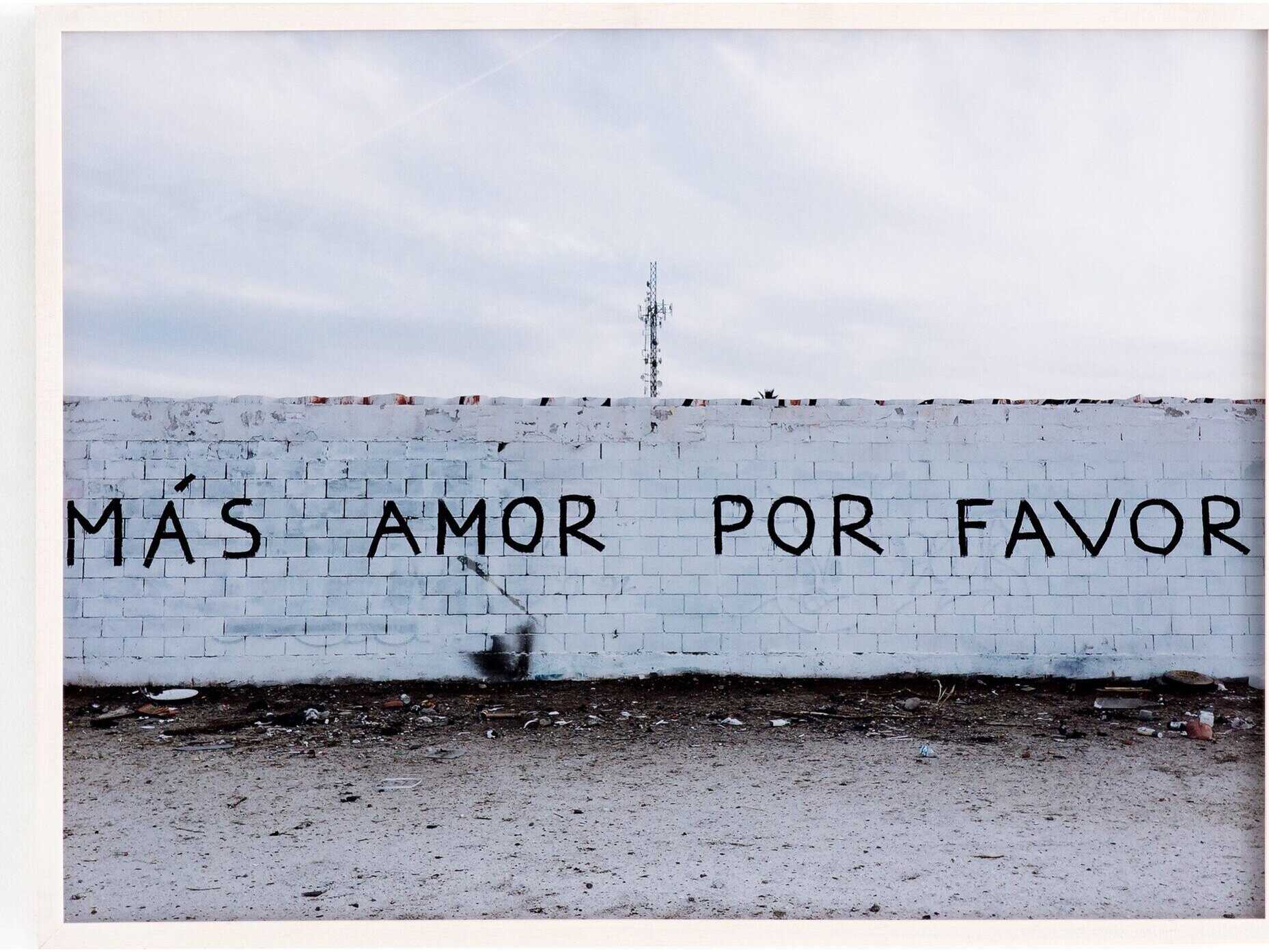 Four Hands Art Studio Mas Amor White Washed Maple  Canvas Wall Art