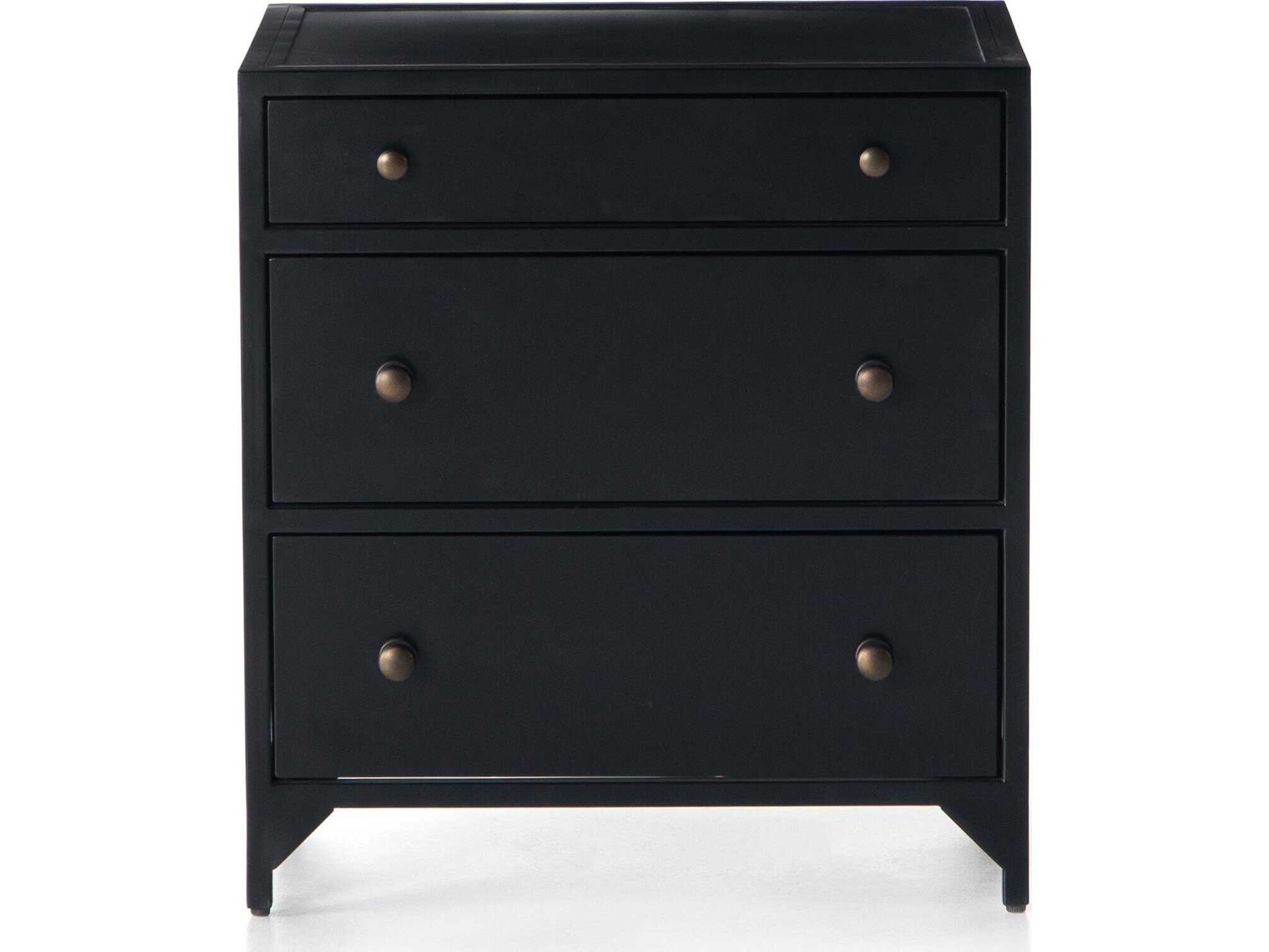 Four Hands Belmont 3-Drawers Nightstand