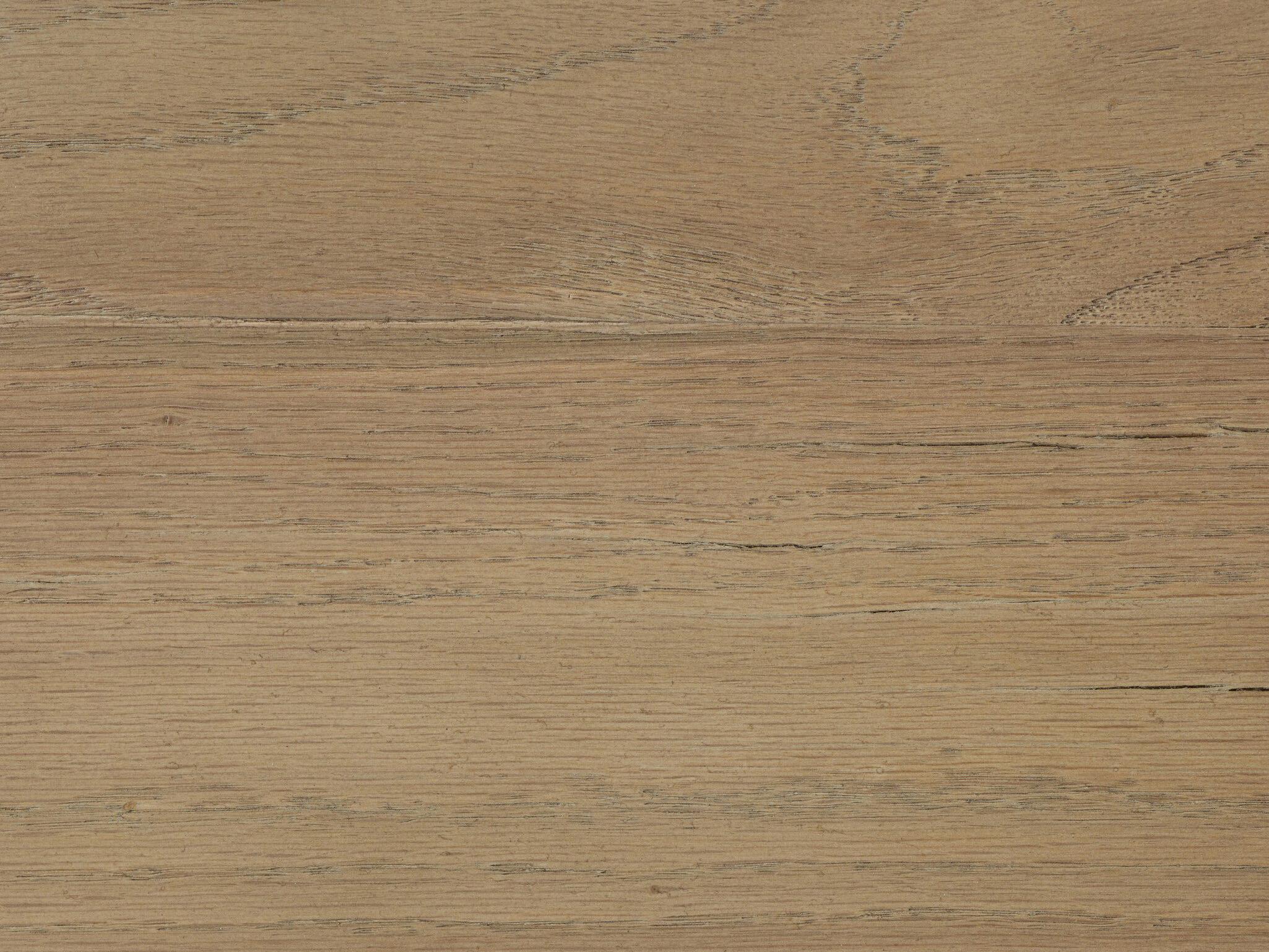 Four Hands Bina Crosby Natural Resawn Oak Round Wood Side Table