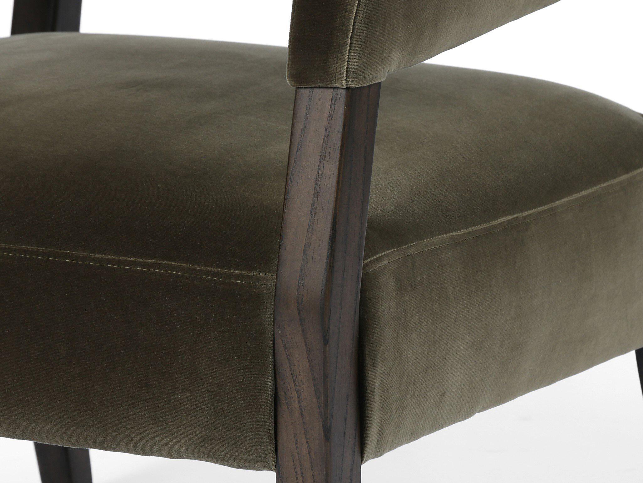 Four Hands Abbott Gary Green Accent Chair