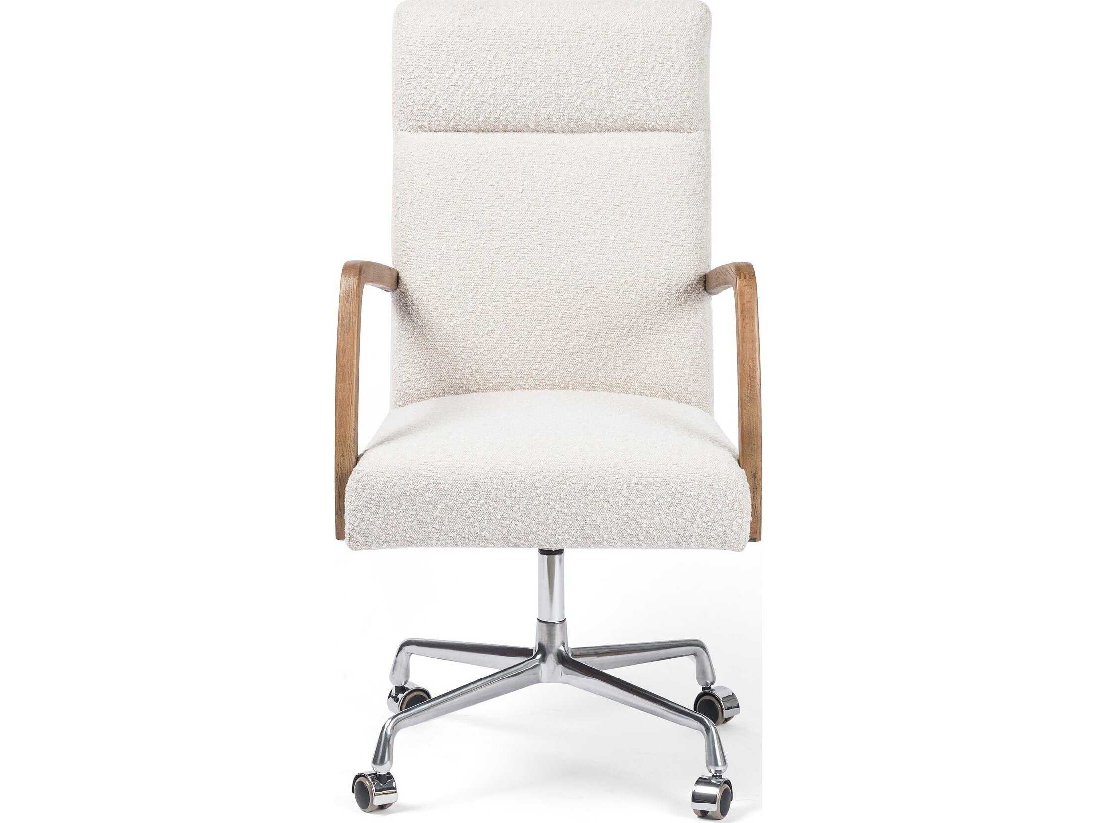 Four Hands Abbott Bryson Knoll Natural Upholstered Desk Chair