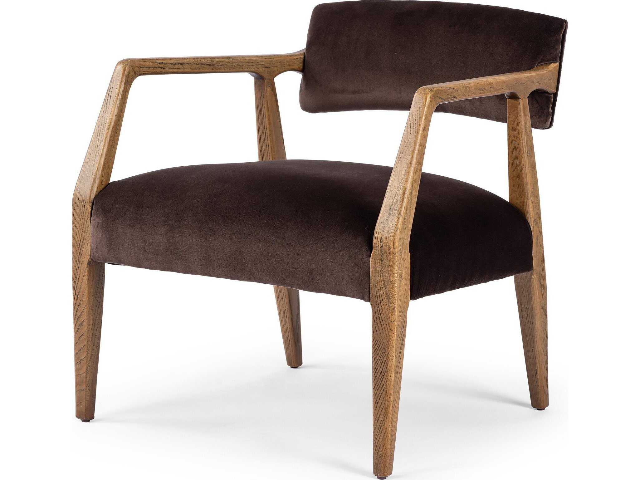 Four Hands Abbott Tyler Surrey Cocoa  Armchair