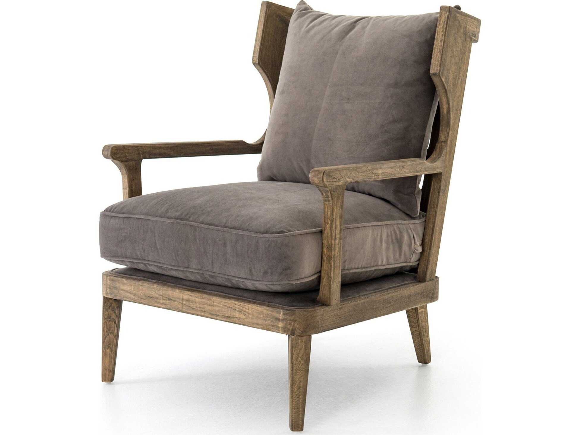 Four Hands Westgate Lennon Gray Fabric Accent Chair