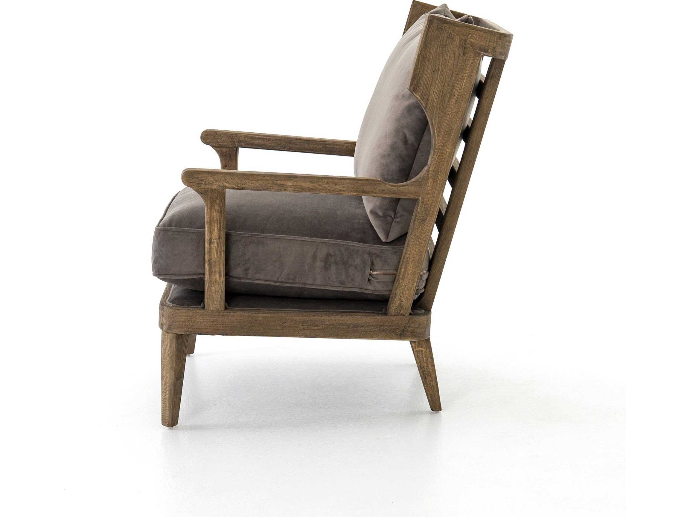 Four Hands Westgate Lennon Gray Fabric Accent Chair