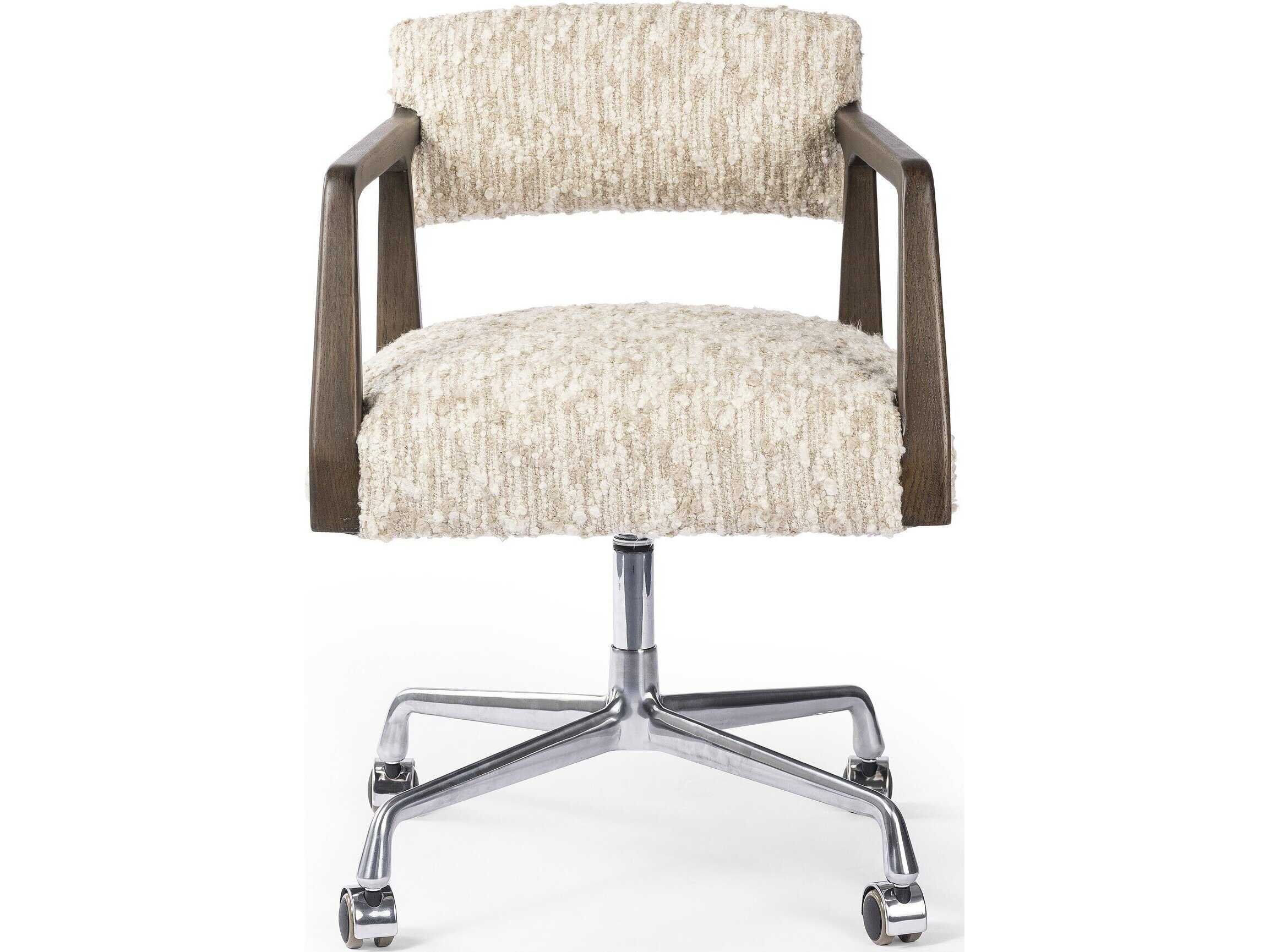 Four Hands Abbott Tyler Solema Cream Upholstered Desk Chair