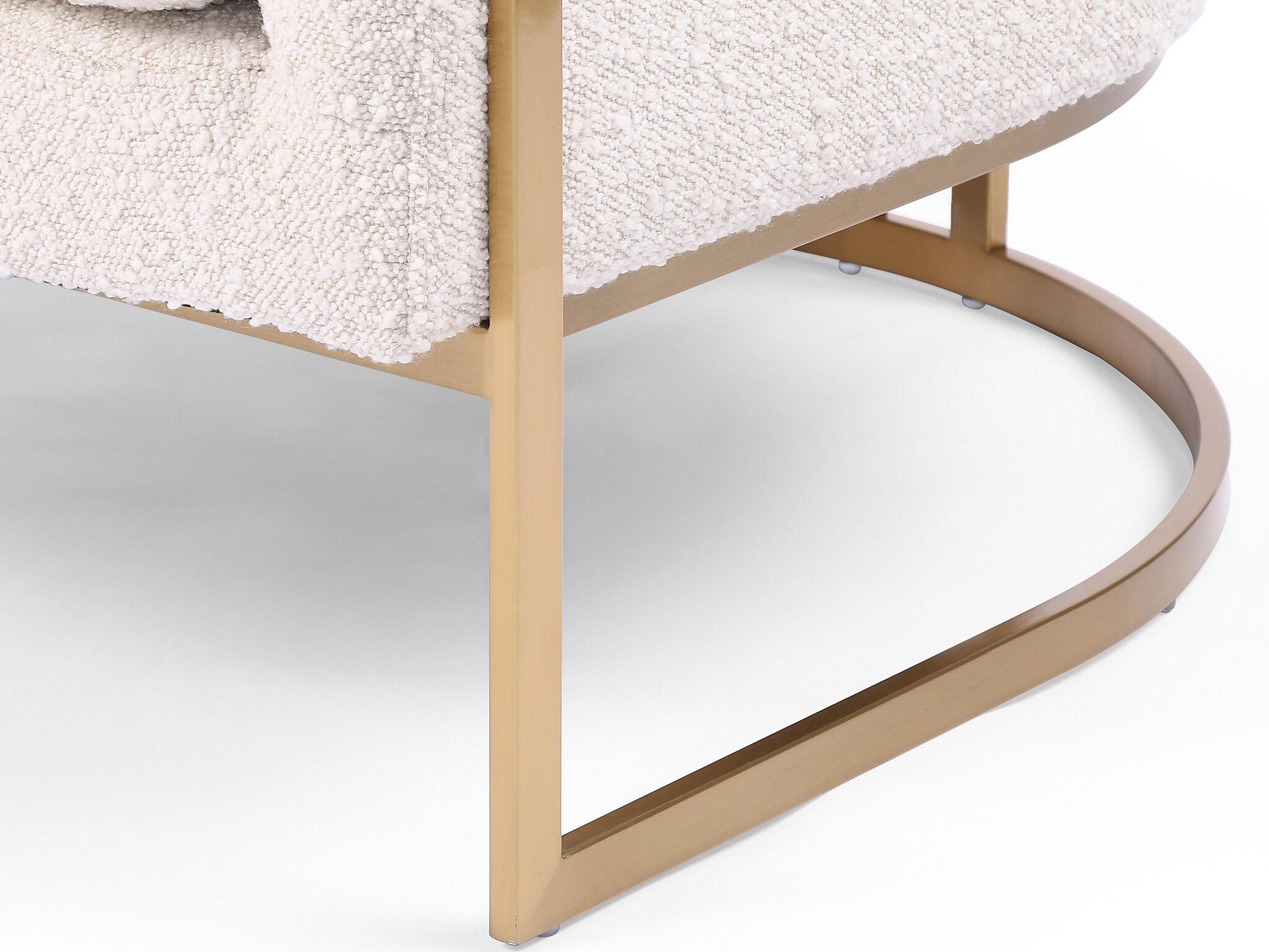 Four Hands Ashford Corbin Cream Fabric Accent Chair