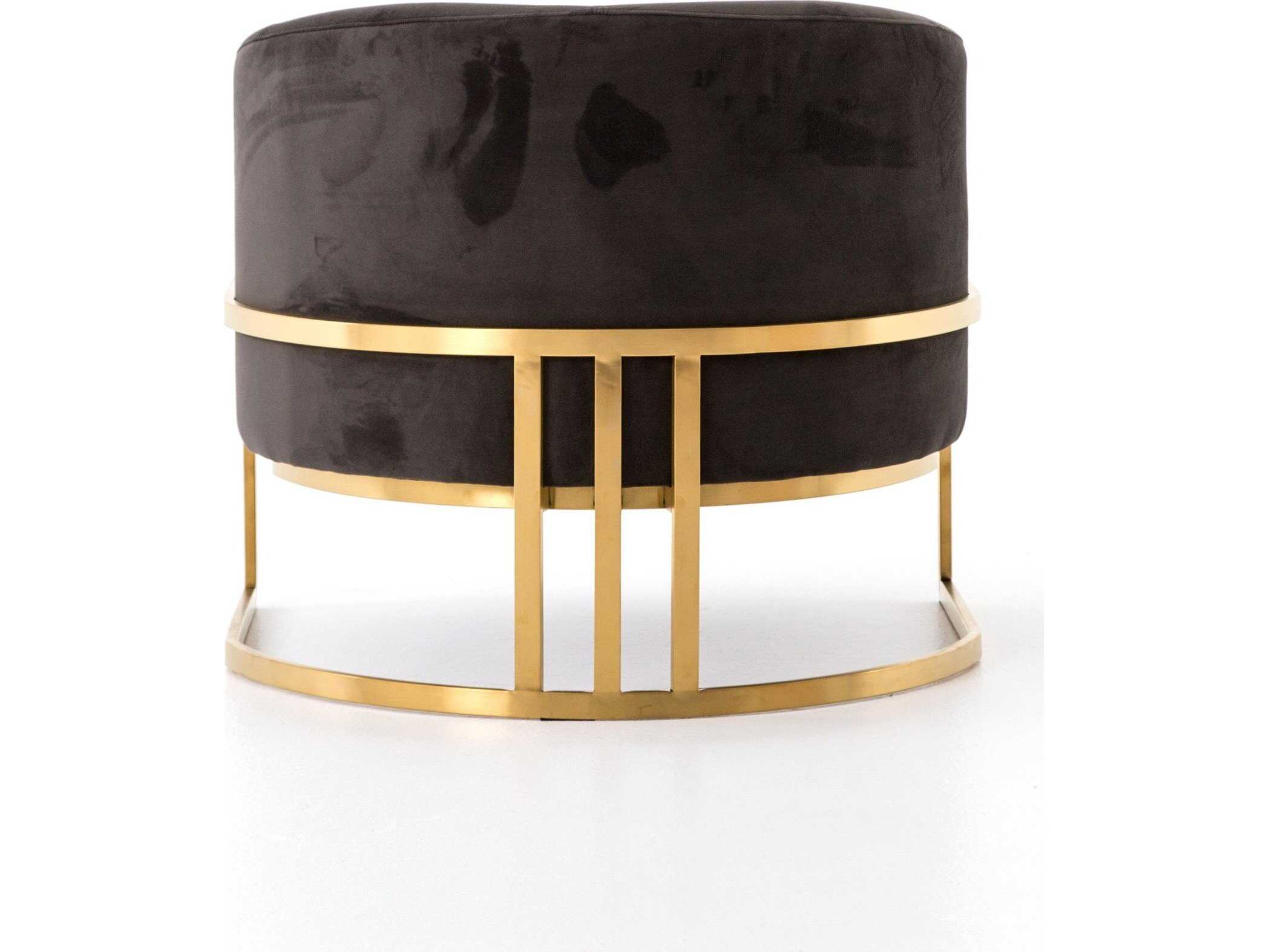 Four Hands Ashford Corbin Gray Fabric Accent Chair