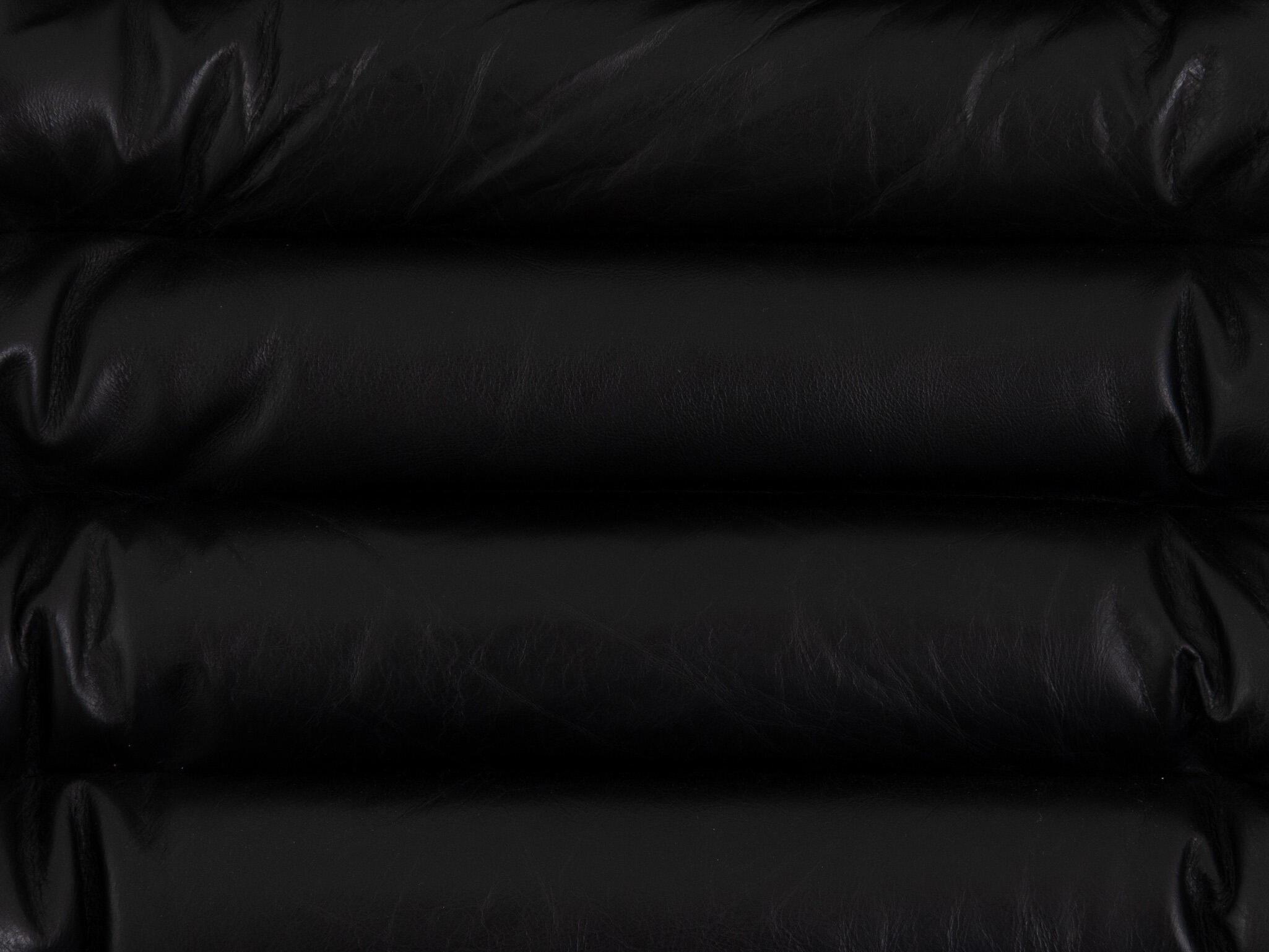 Four Hands Carnegie Black Leather Swivel Computer Office Chair