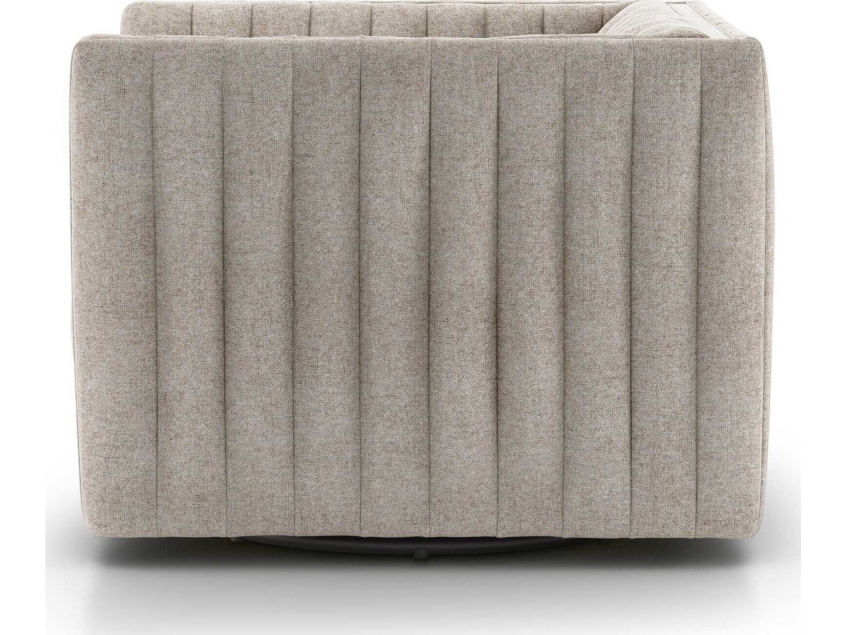 Four Hands Grayson Augustine Swivel Fabric Accent Chair