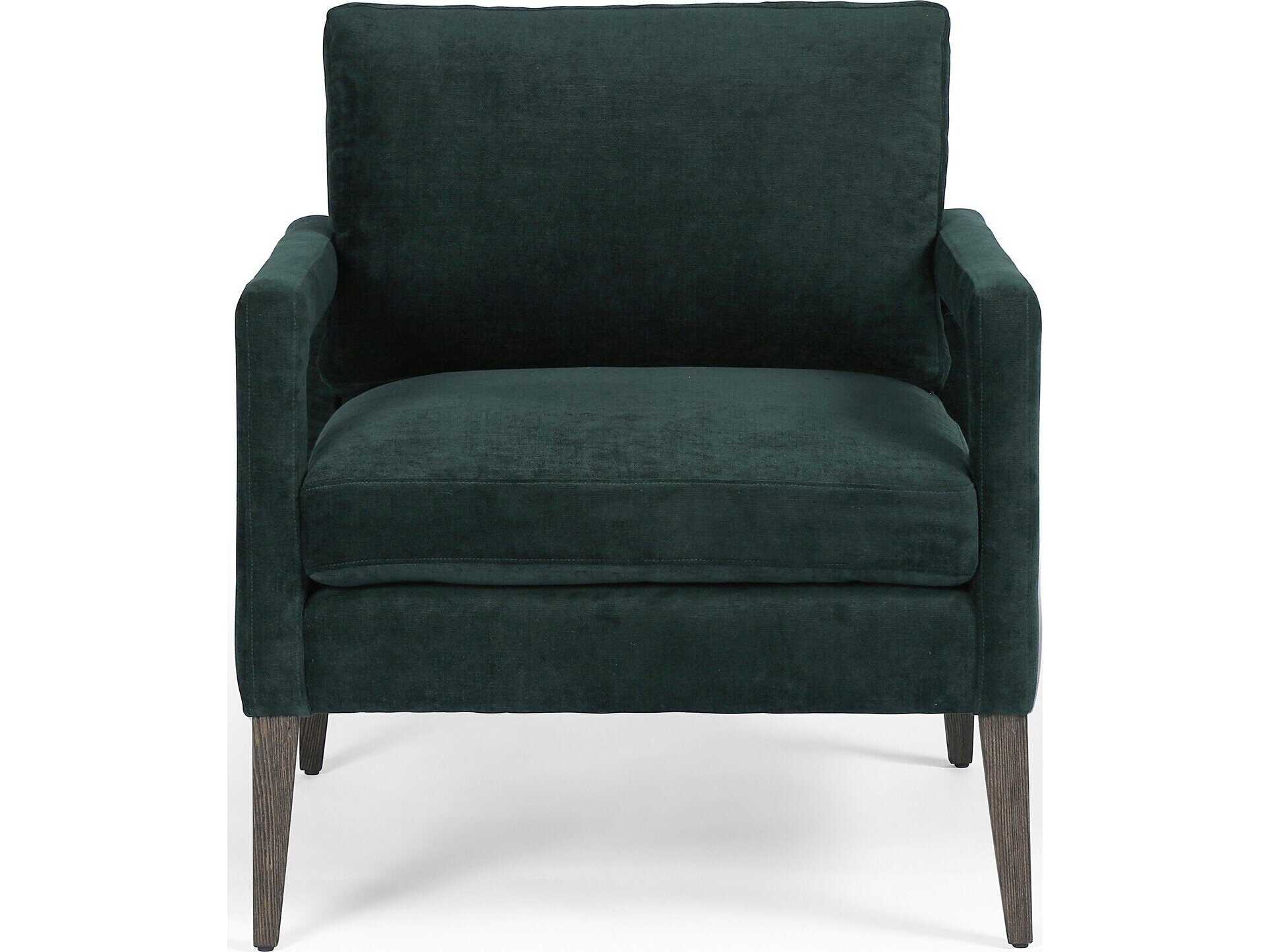 Four Hands Grayson Olson Green Fabric Accent Chair