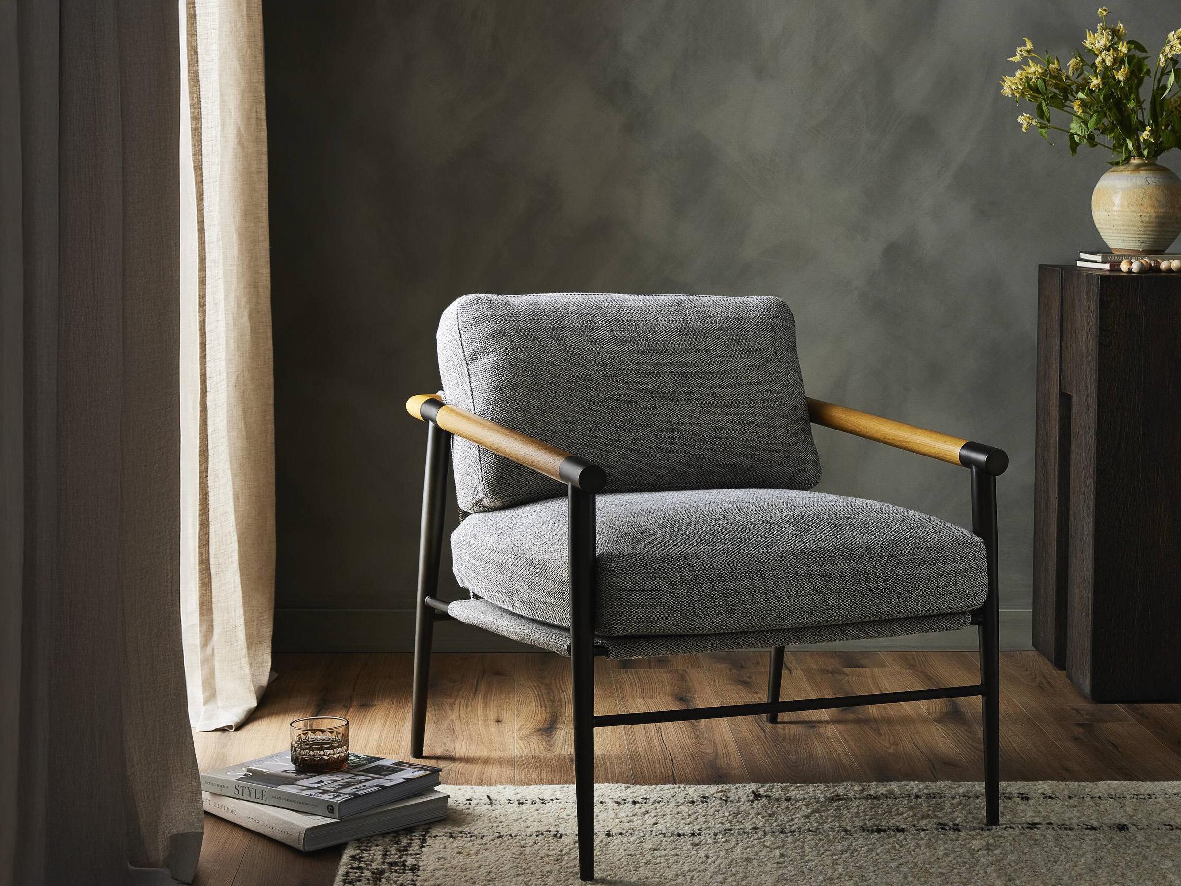 Four Hands Grayson Rowen Fabric Accent Chair