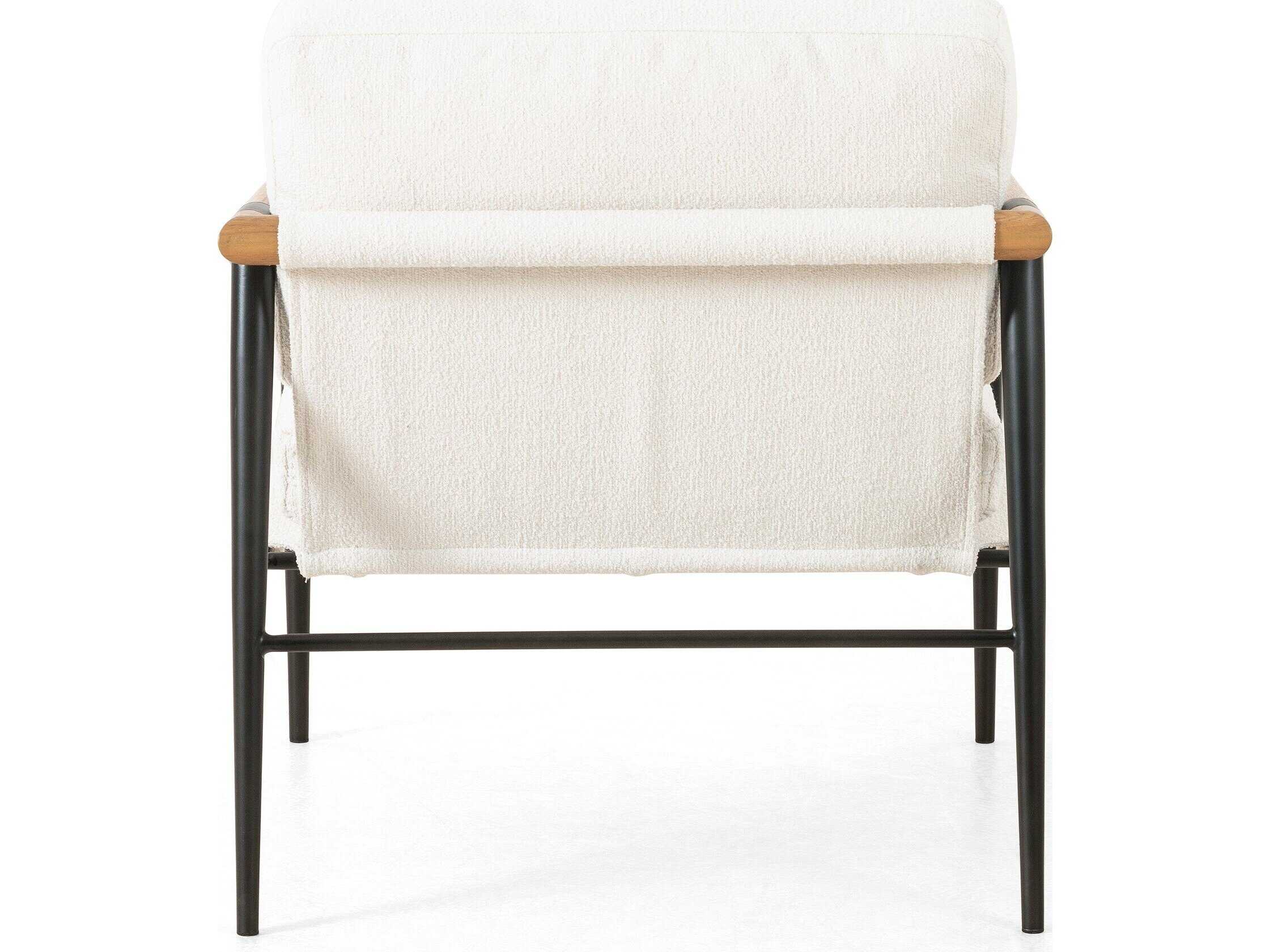 Four Hands Grayson Rowen Cream Fabric Accent Chair