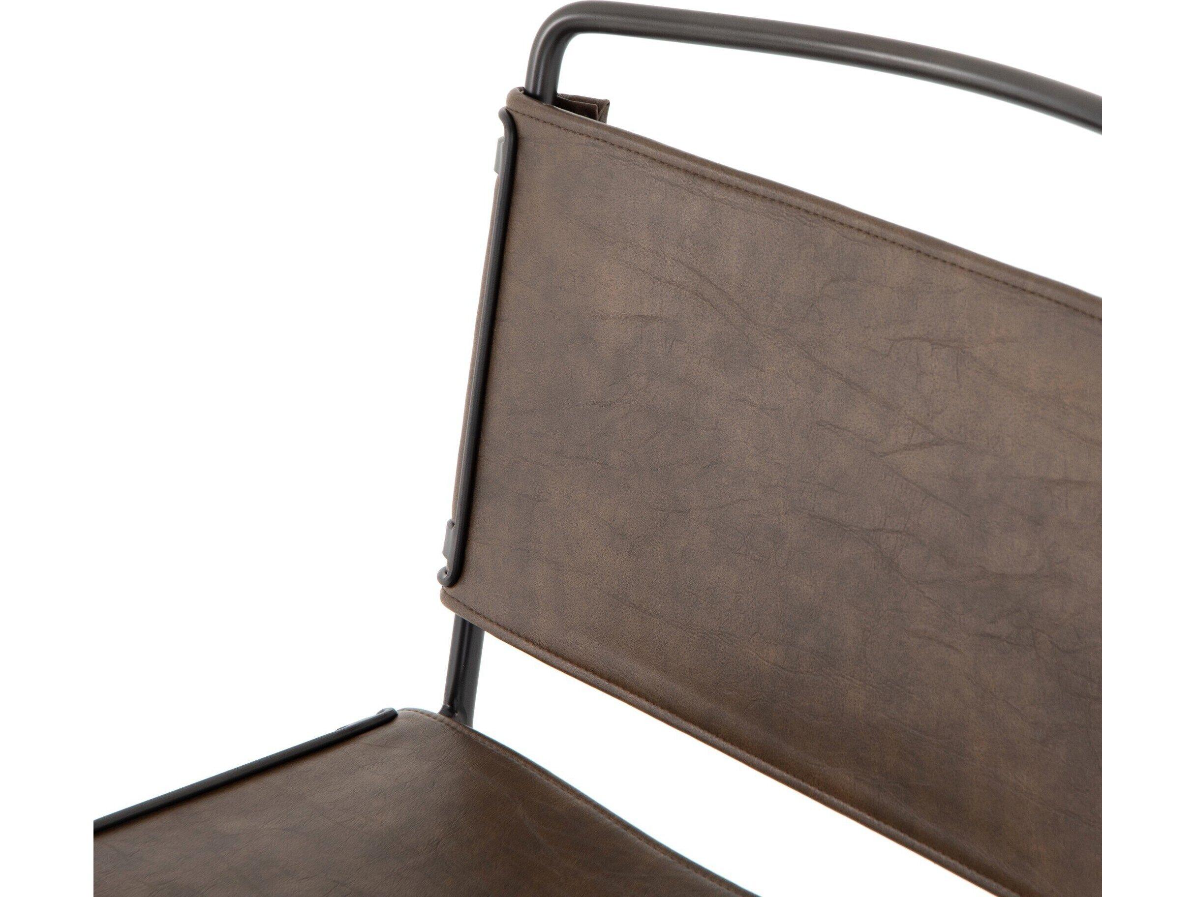 Four Hands Irondale Wharton Brown Side Dining Chair