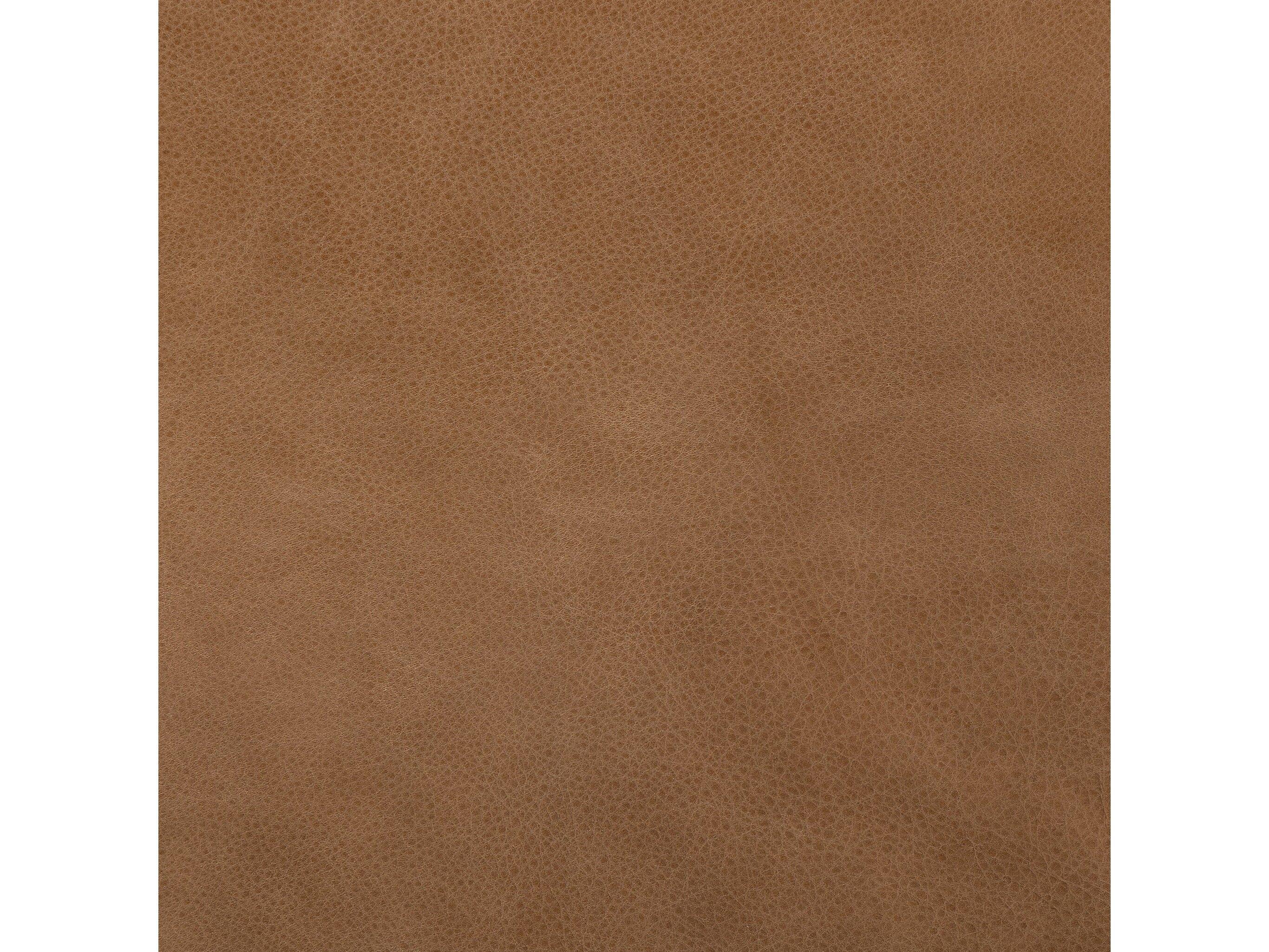 Four Hands Kensington Dylan Brown Leather Chaise