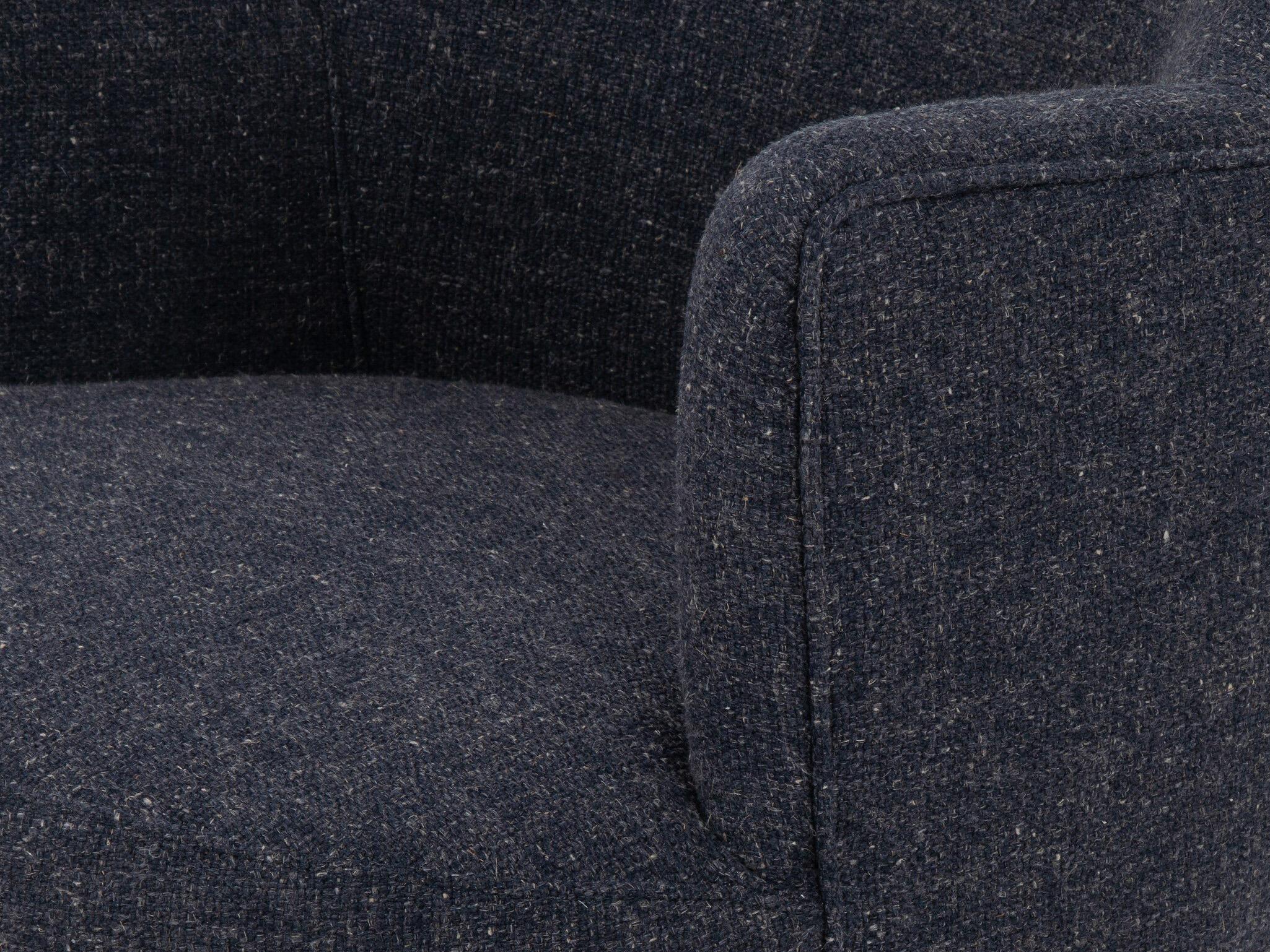 Four Hands Westgate Aurora Swivel Blue Fabric Accent Chair