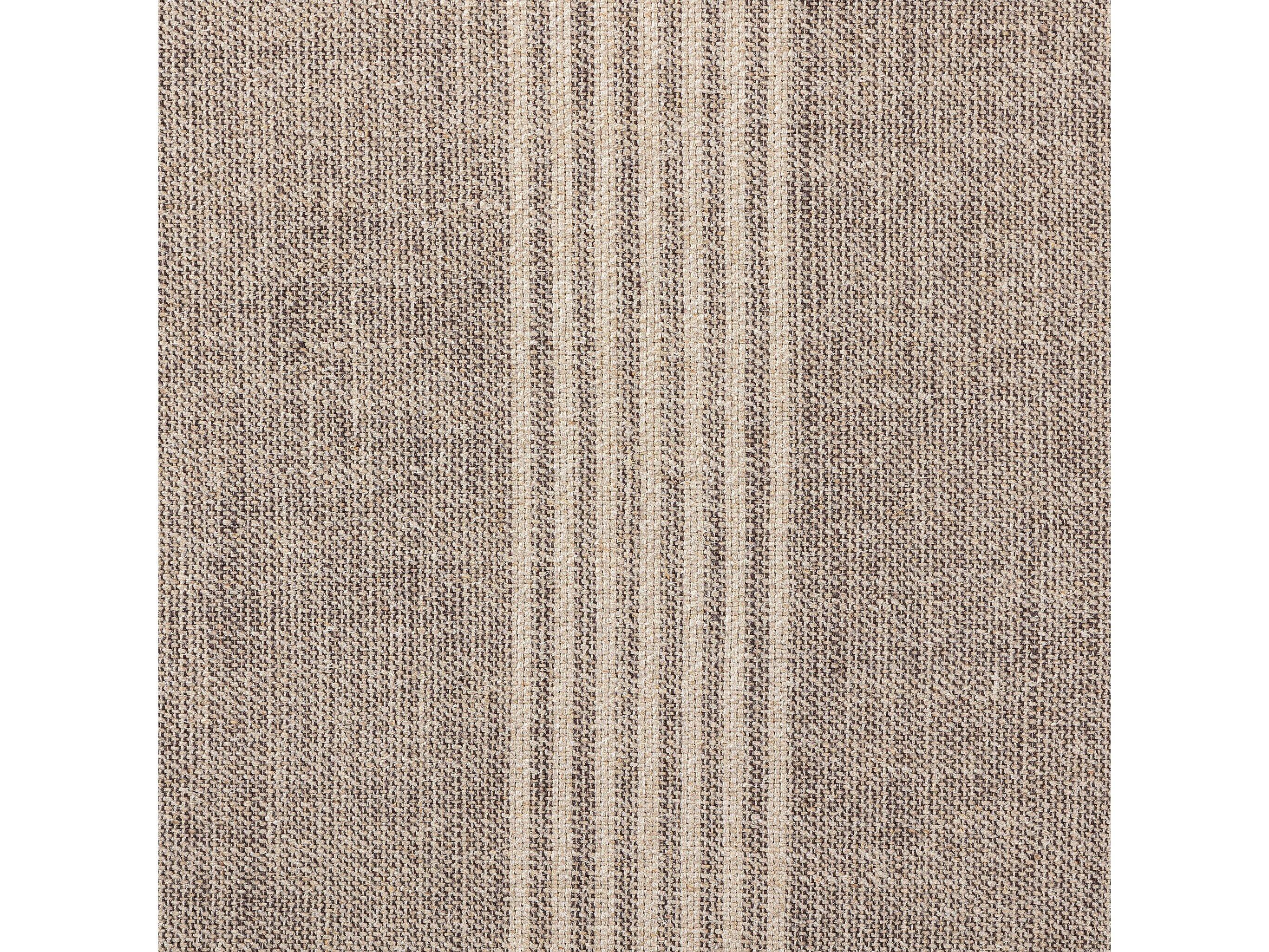 Four Hands Westgate Sinclair Manchester Flint Upholstered Large Round Ottoman