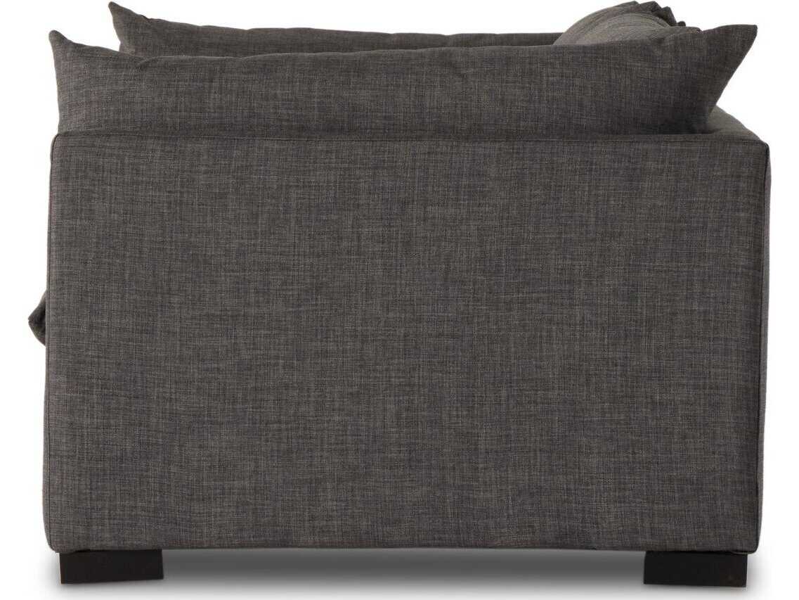Four Hands Atelier Westwood Bennett Charcoal Espresso Gray Upholstered Sofa