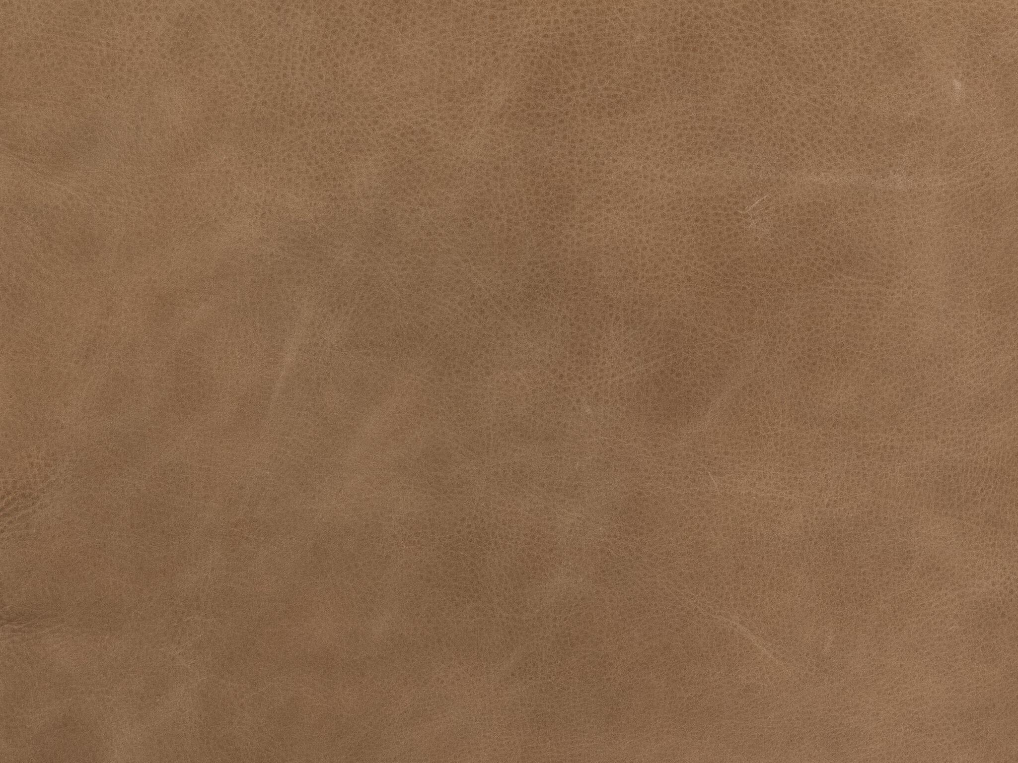 Four Hands Easton Banks Swivel Brown Leather Accent Chair