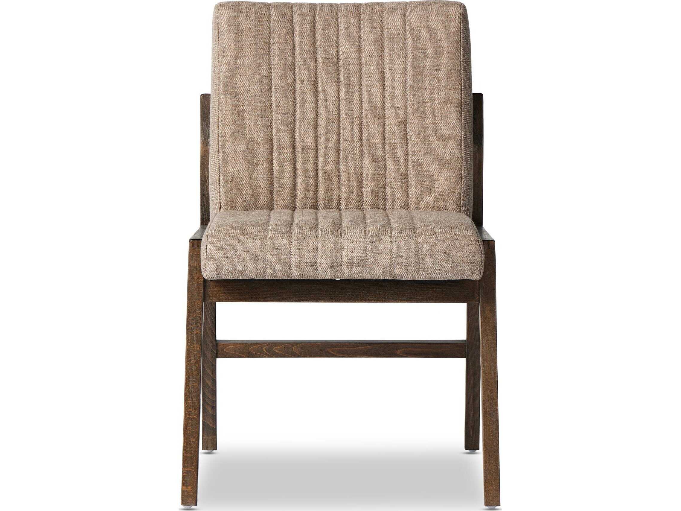 Four Hands Westgate Alice Alcala Fawn Upholstered Beech Wood Dining Chair