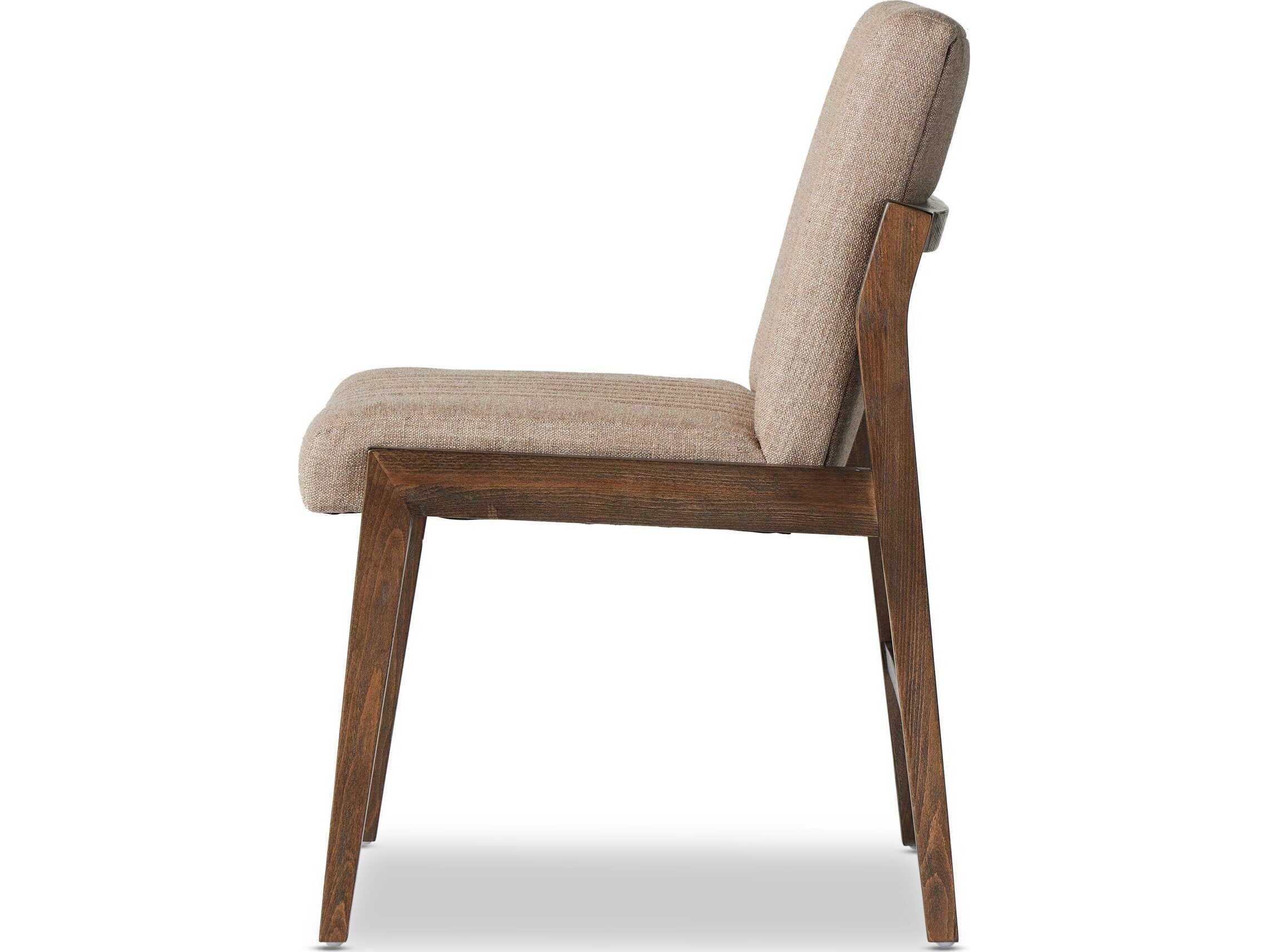 Four Hands Westgate Alice Alcala Fawn Upholstered Beech Wood Dining Chair