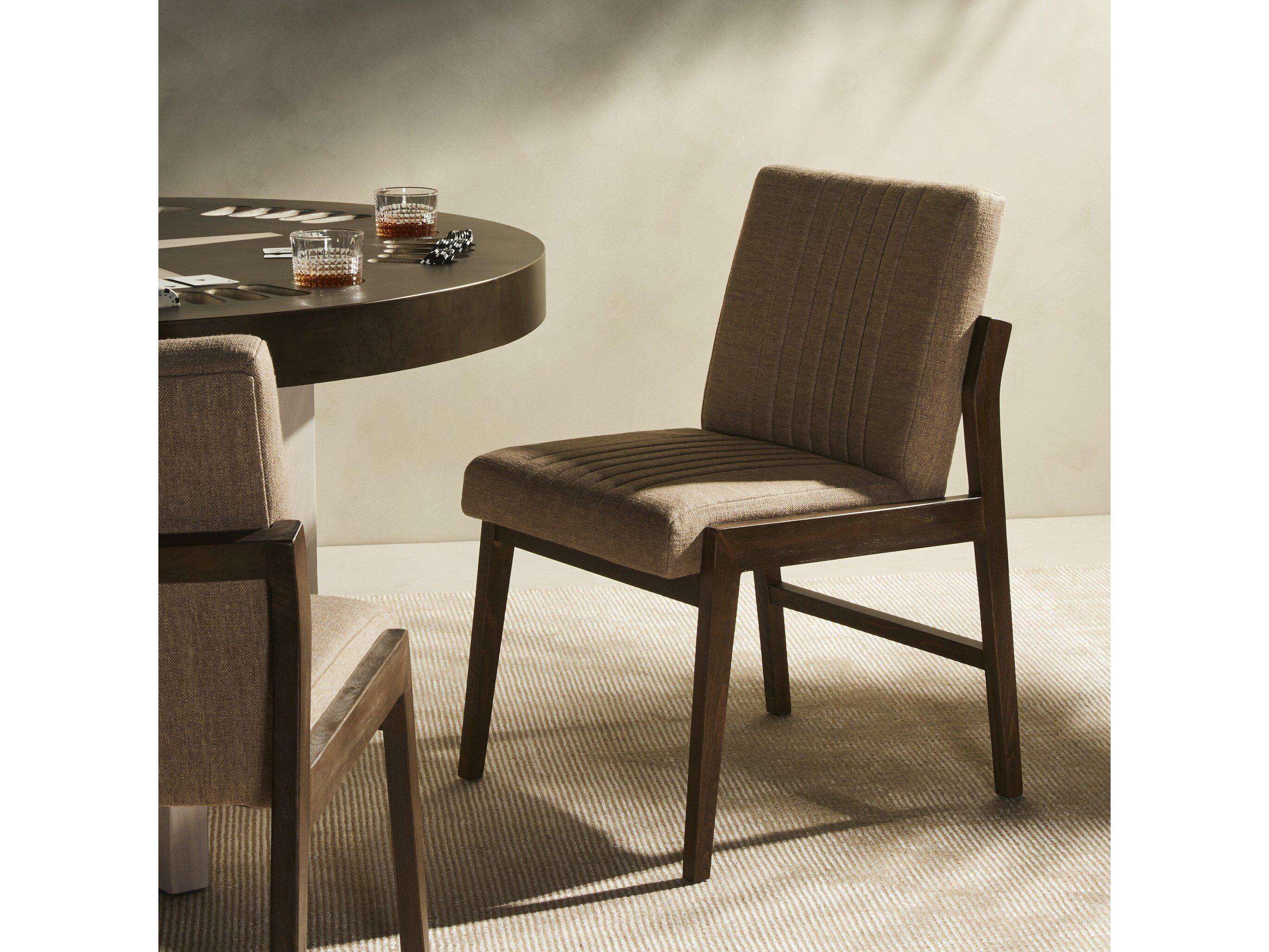 Four Hands Westgate Alice Alcala Fawn Upholstered Beech Wood Dining Chair