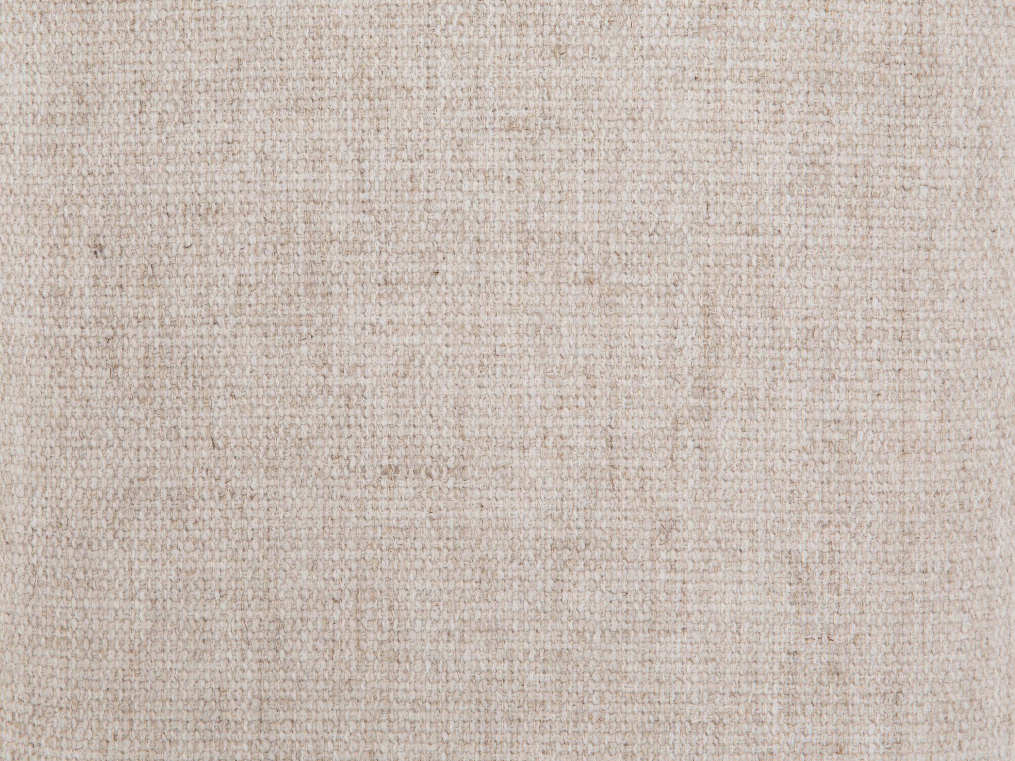 Four Hands Tracey Boyd For Polished Brass Thames Cream Upholstered Accent Bench