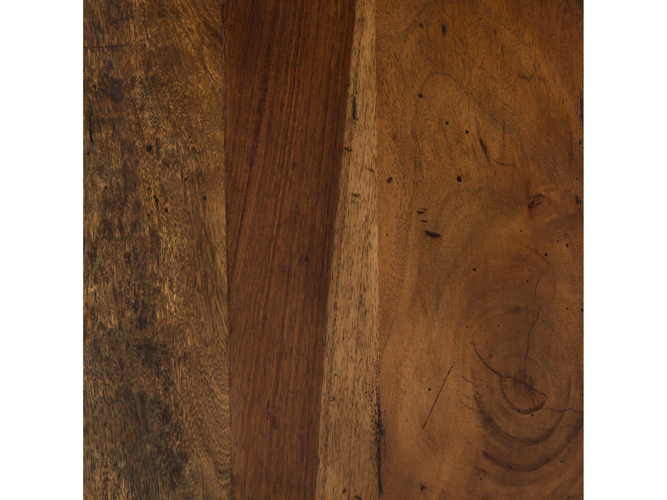 Four Hands Harmon Duncan Square Reclaimed Fruitwood End Table