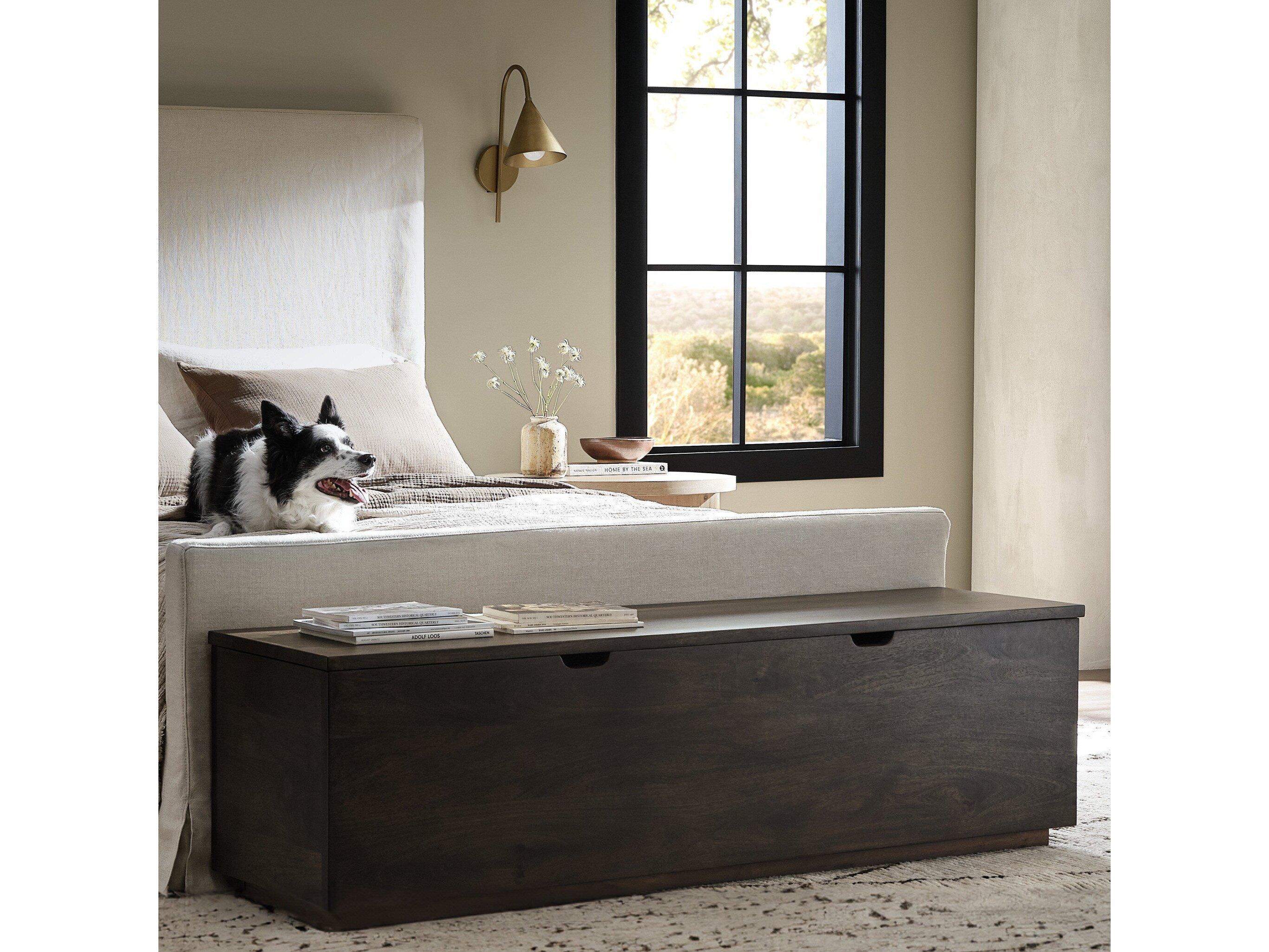 Four Hands Harmon Duncan Aged Brown Trunk