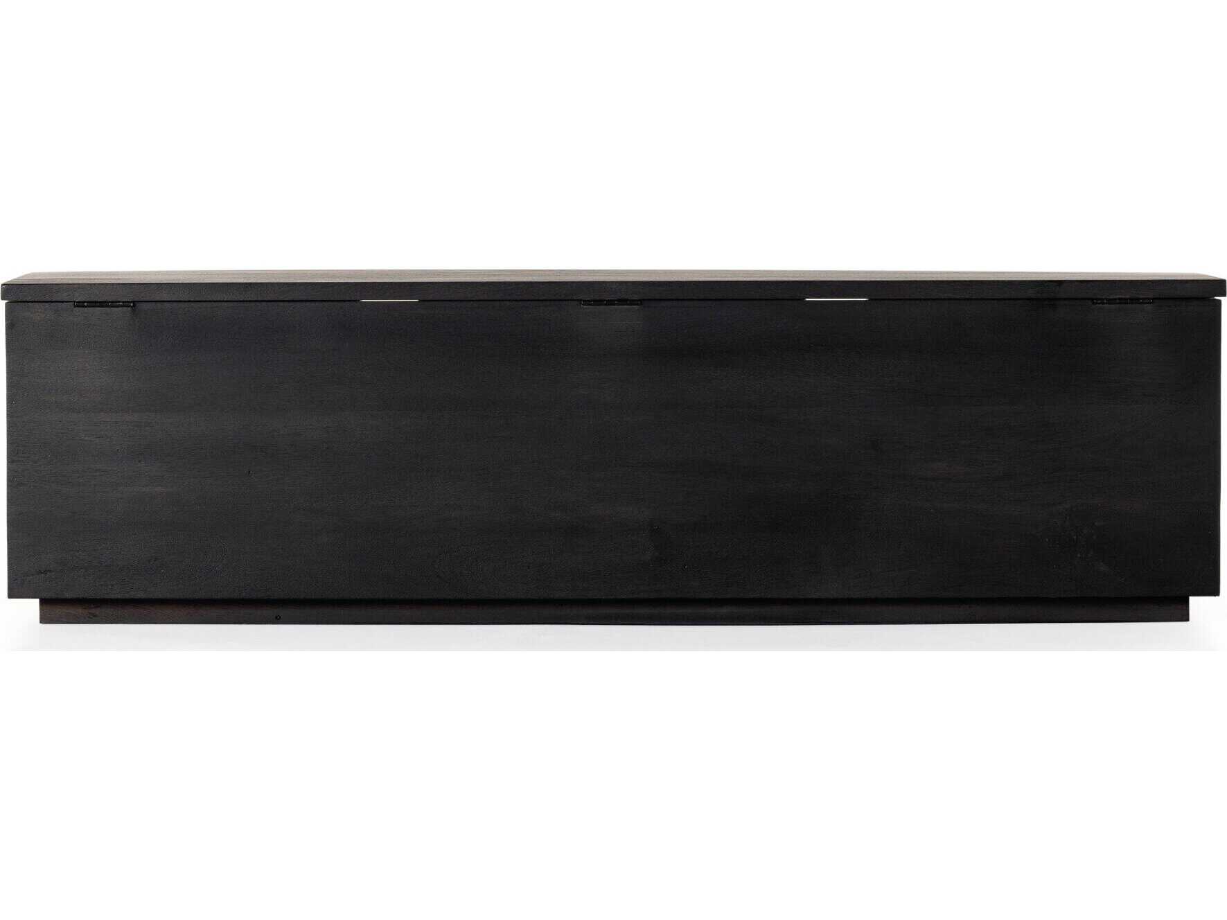 Luxecor Globetrotter Duncan Flint Black Mango Wood Trunk