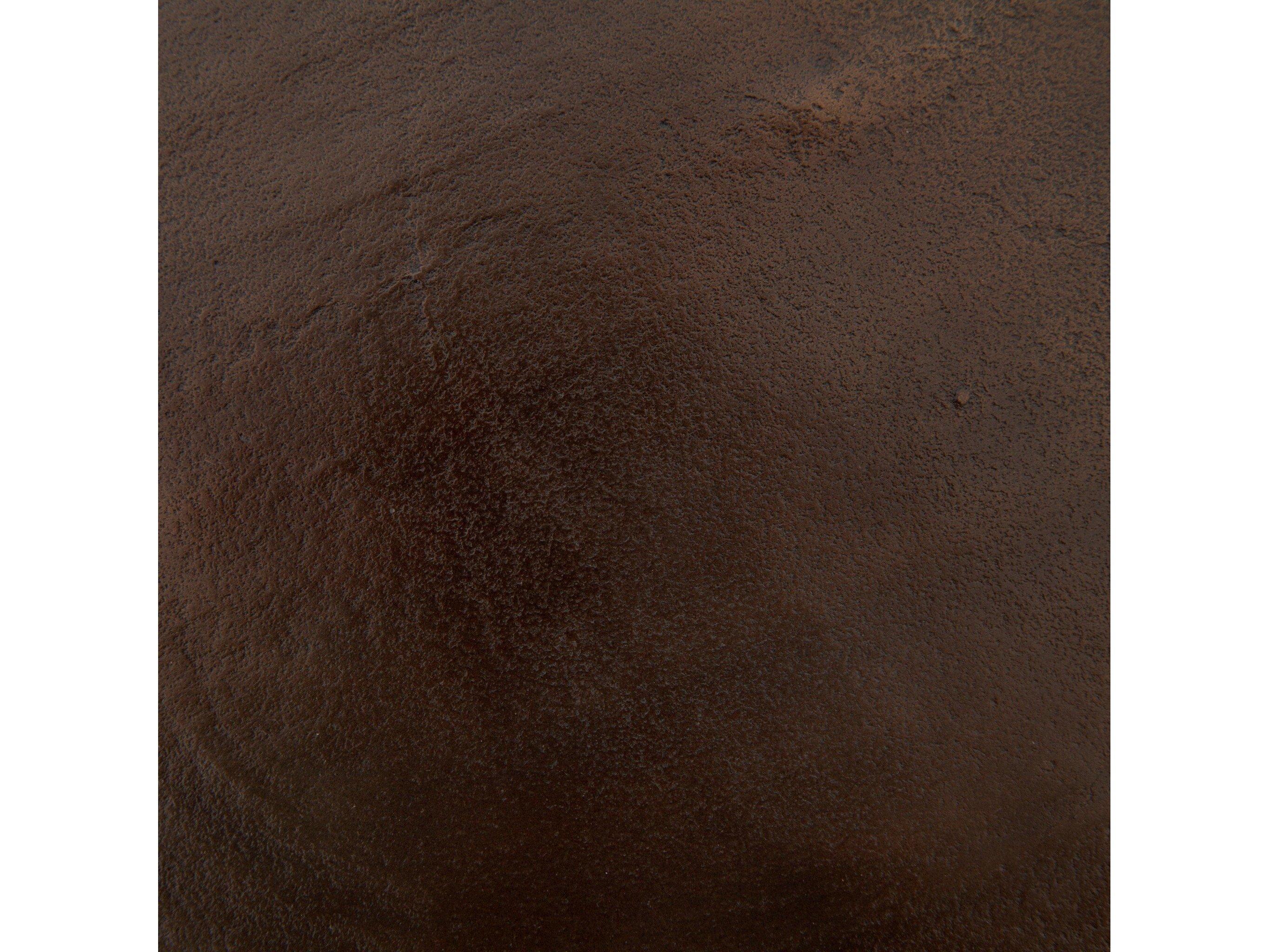 Four Hands Marlow Schmidt Round Metal Antique Rust End Table