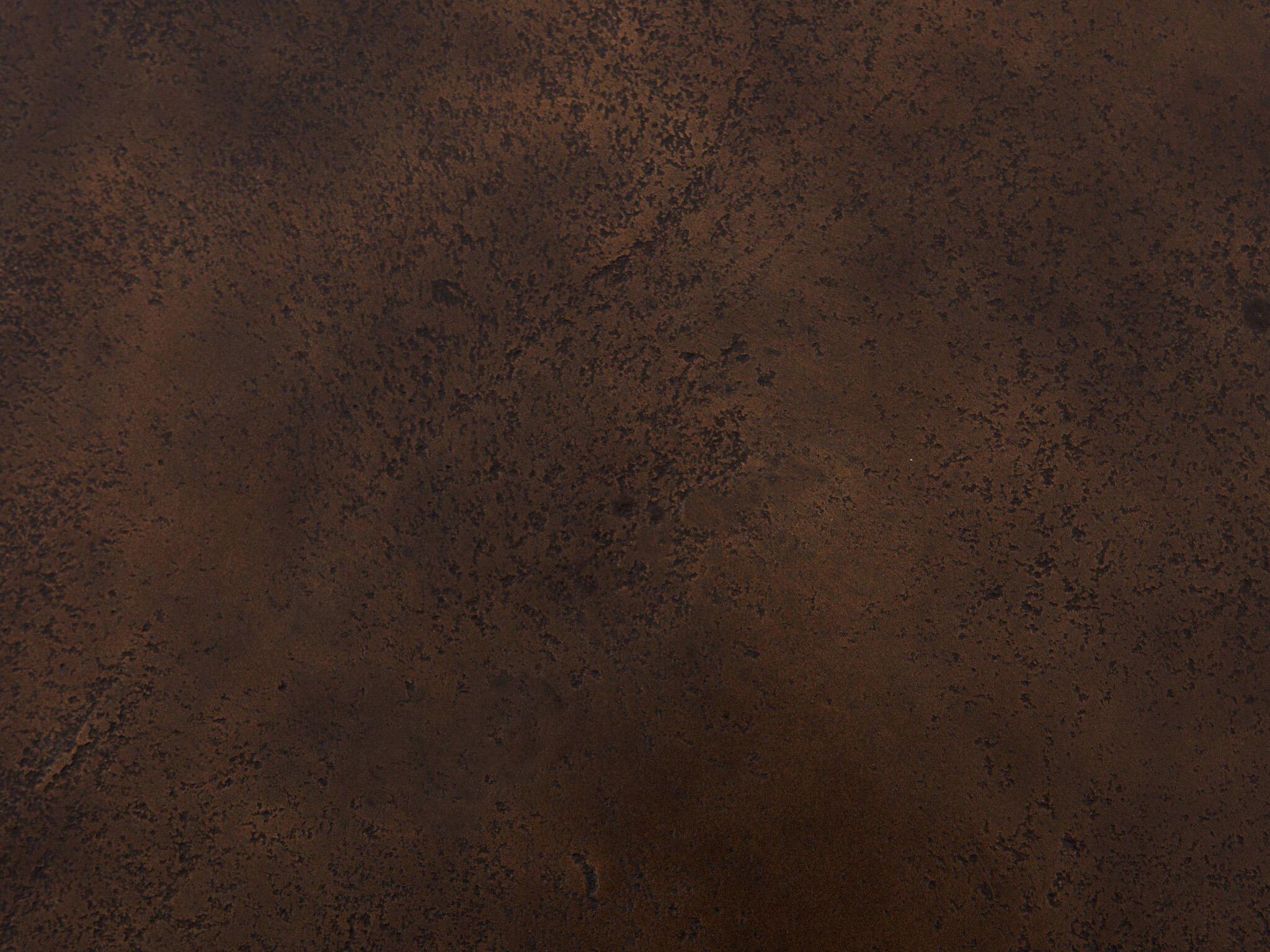 Four Hands Marlow Cruz Round Metal Antique Rust End Table