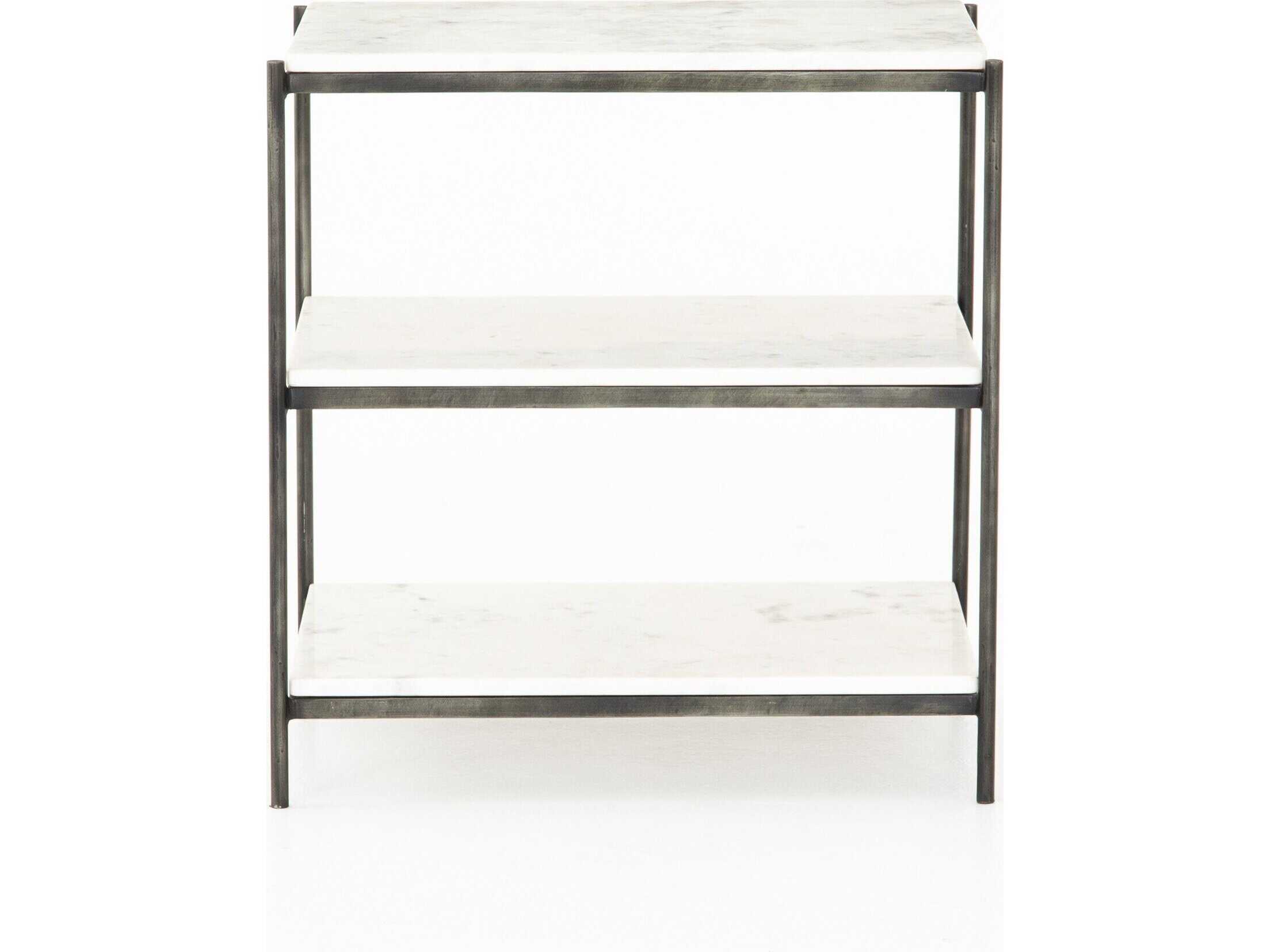 Four Hands Marlow Felix White Nightstand