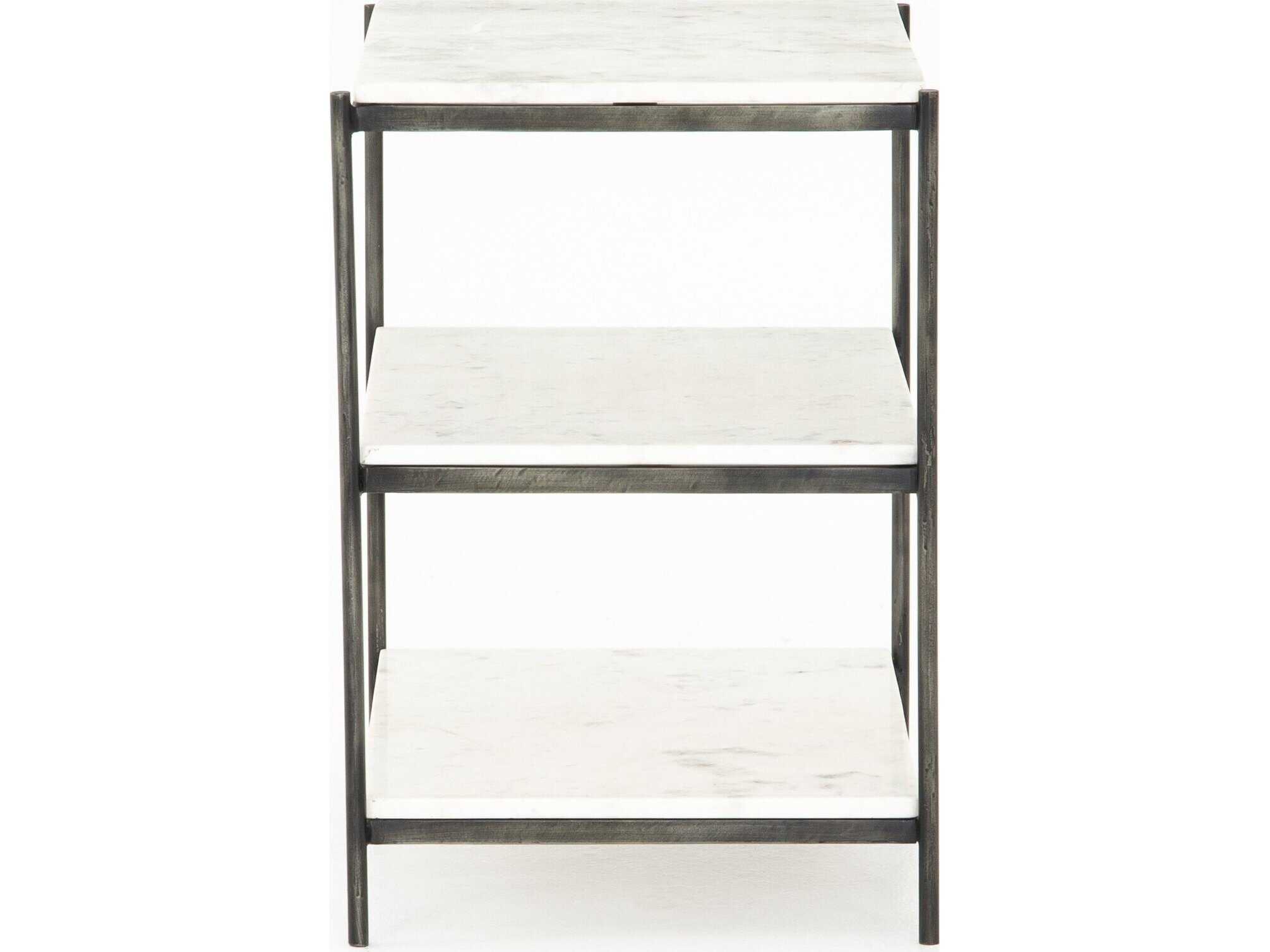 Four Hands Marlow Felix White Nightstand