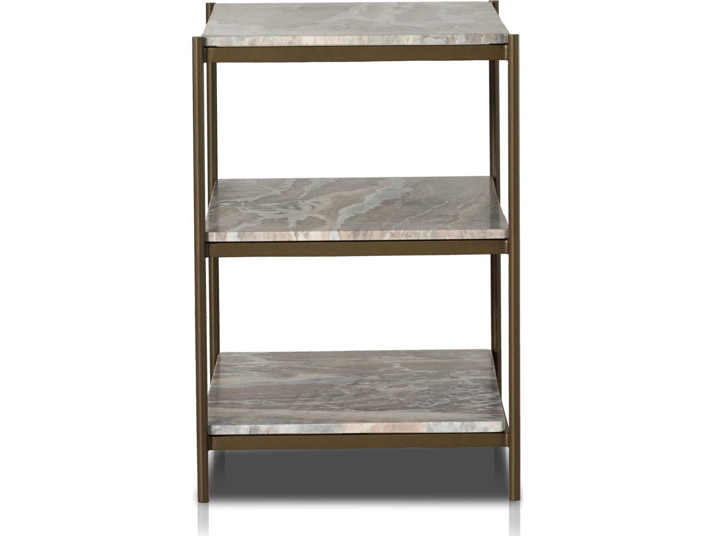 Luxecor Globetrotter Felix Gray Nightstand