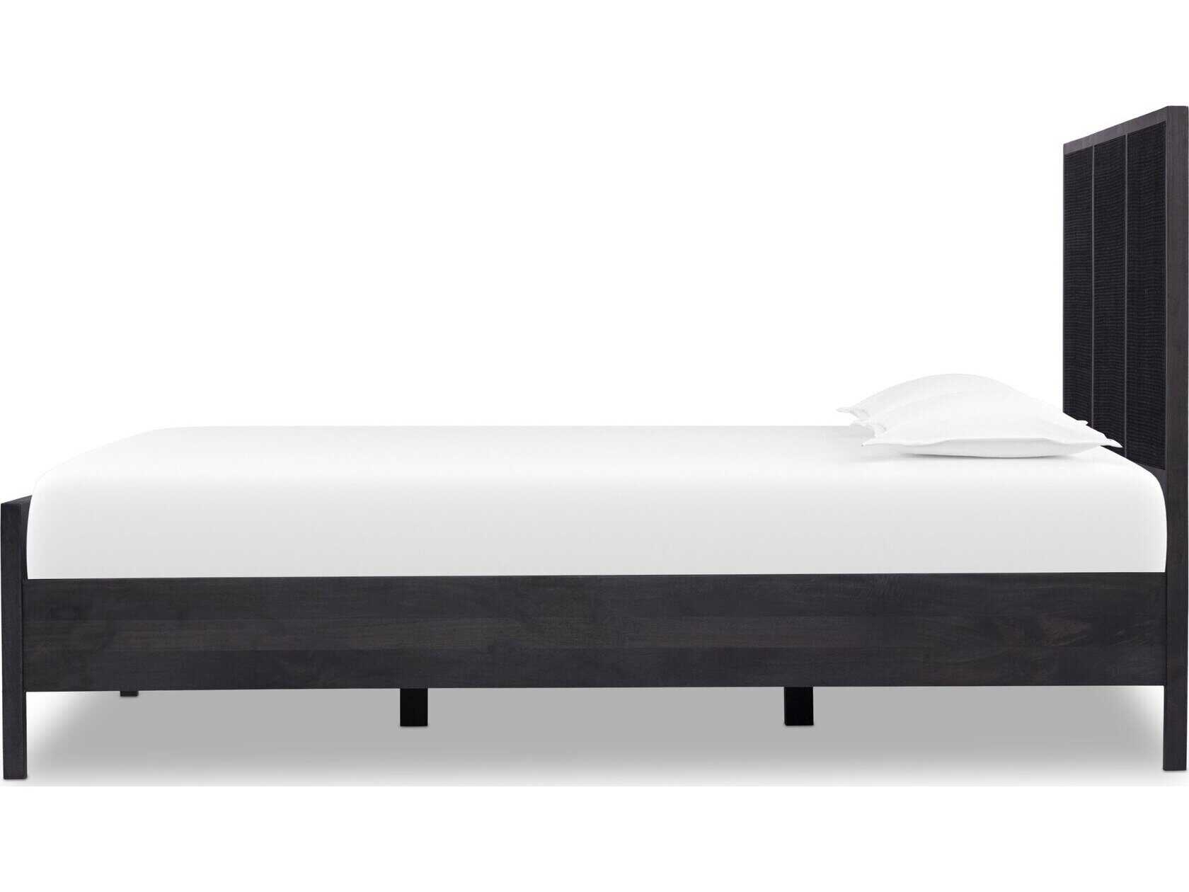 Four Hands Prescott Sydney Black Wash Queen Bed