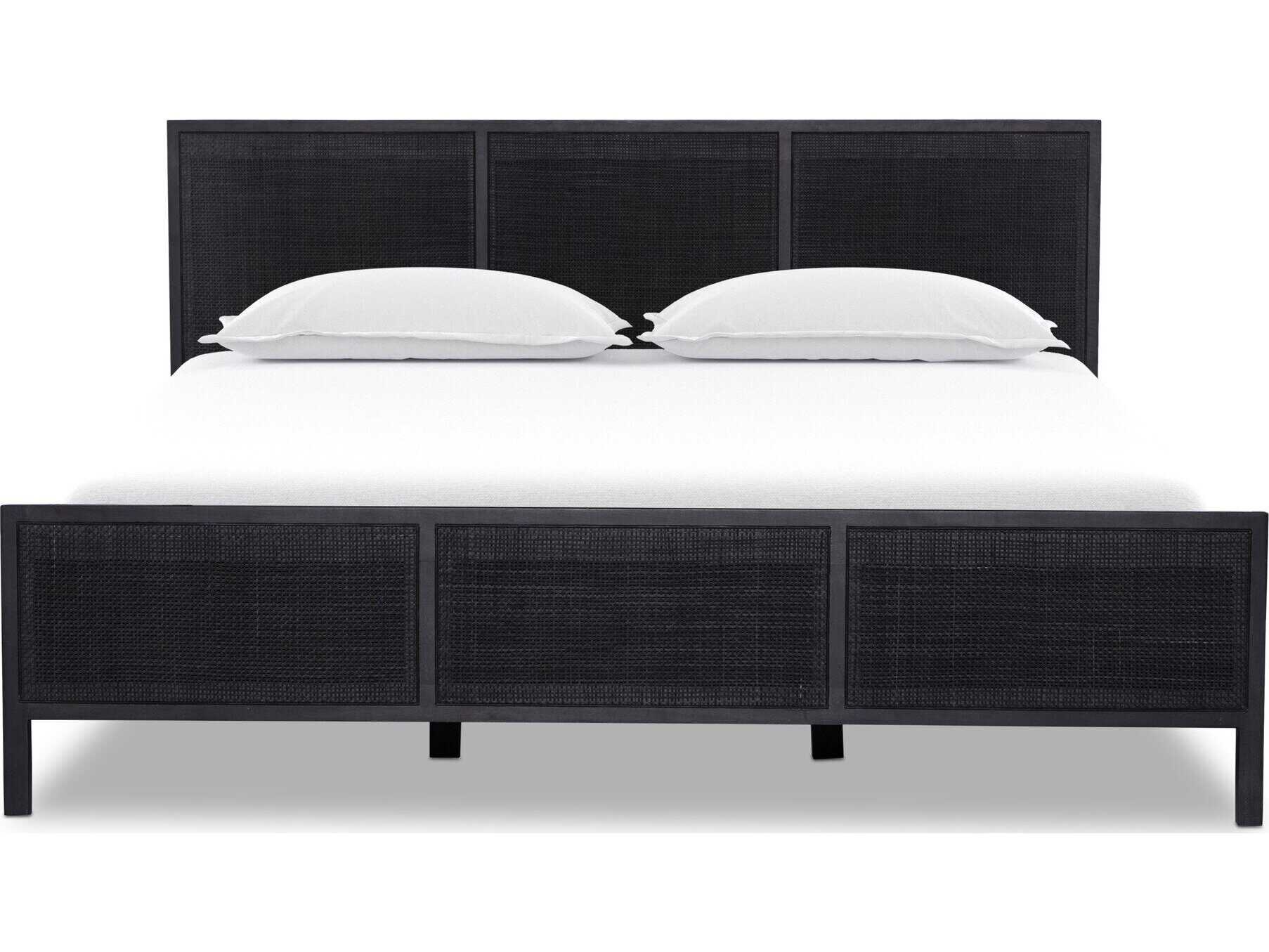 Four Hands Prescott Sydney Black Wash King Bed