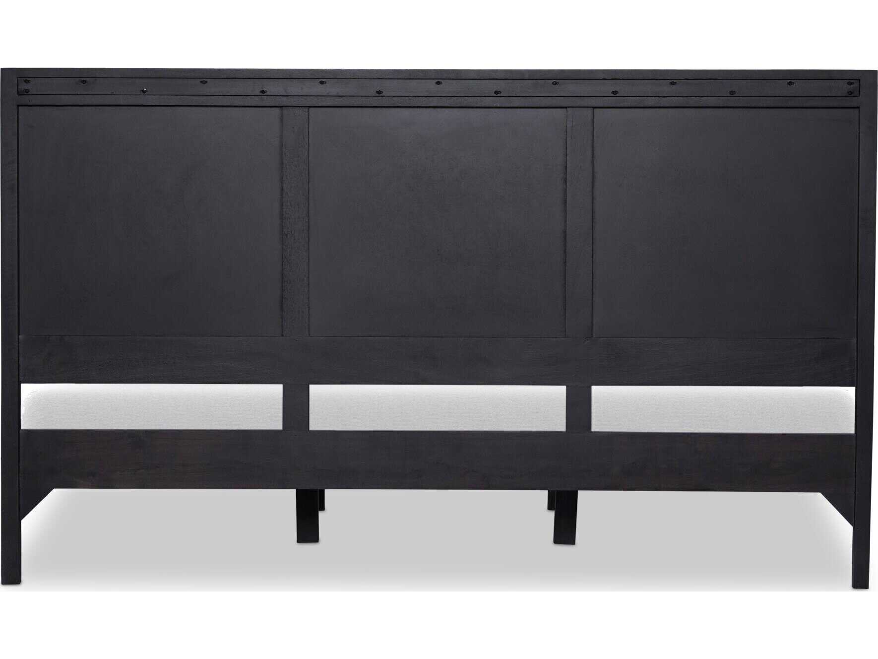 Four Hands Prescott Sydney Black Wash King Bed
