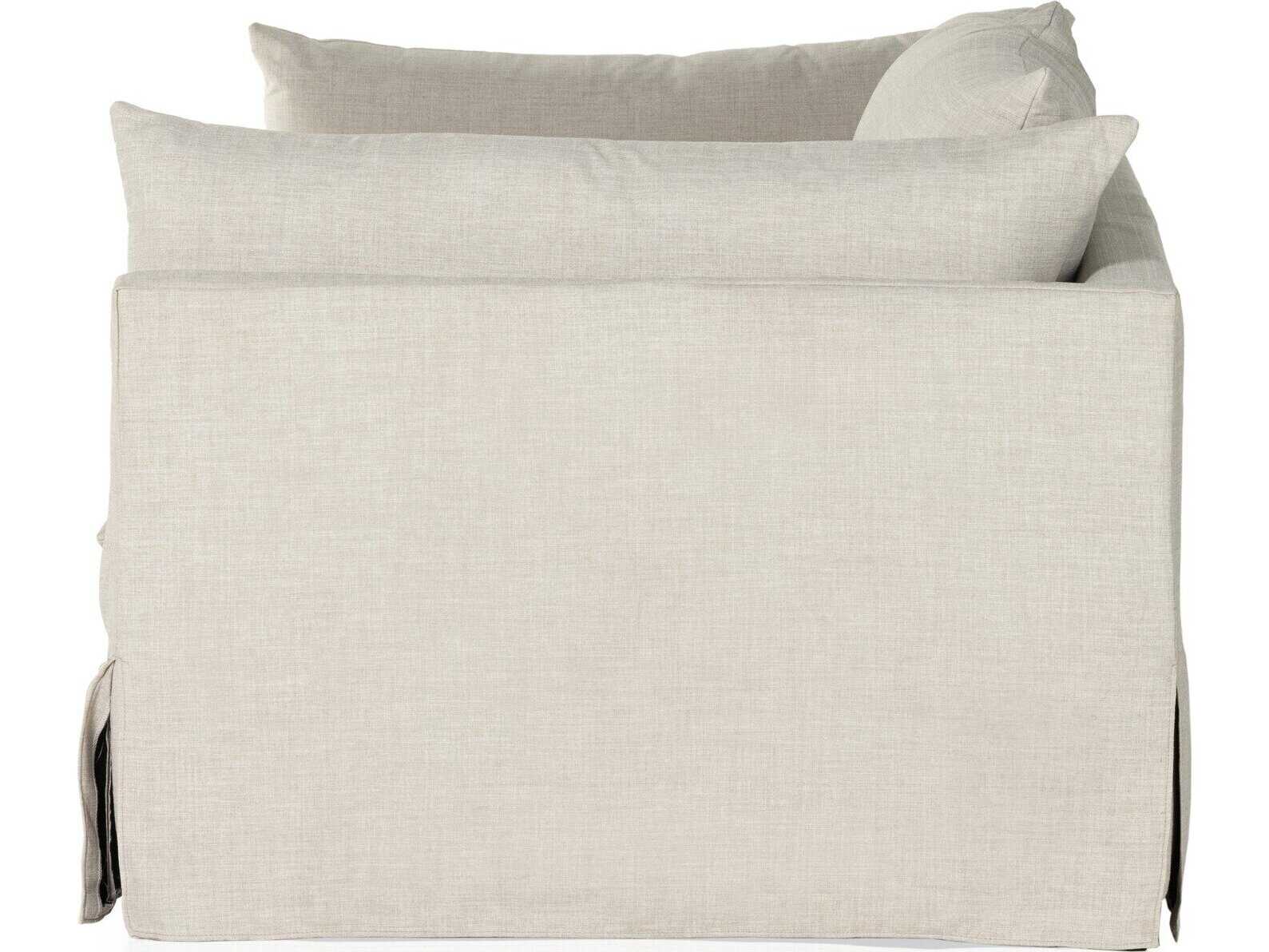 Four Hands Atelier Habitat Slipcover Bennett Moon Upholstered Slipcover Sofa