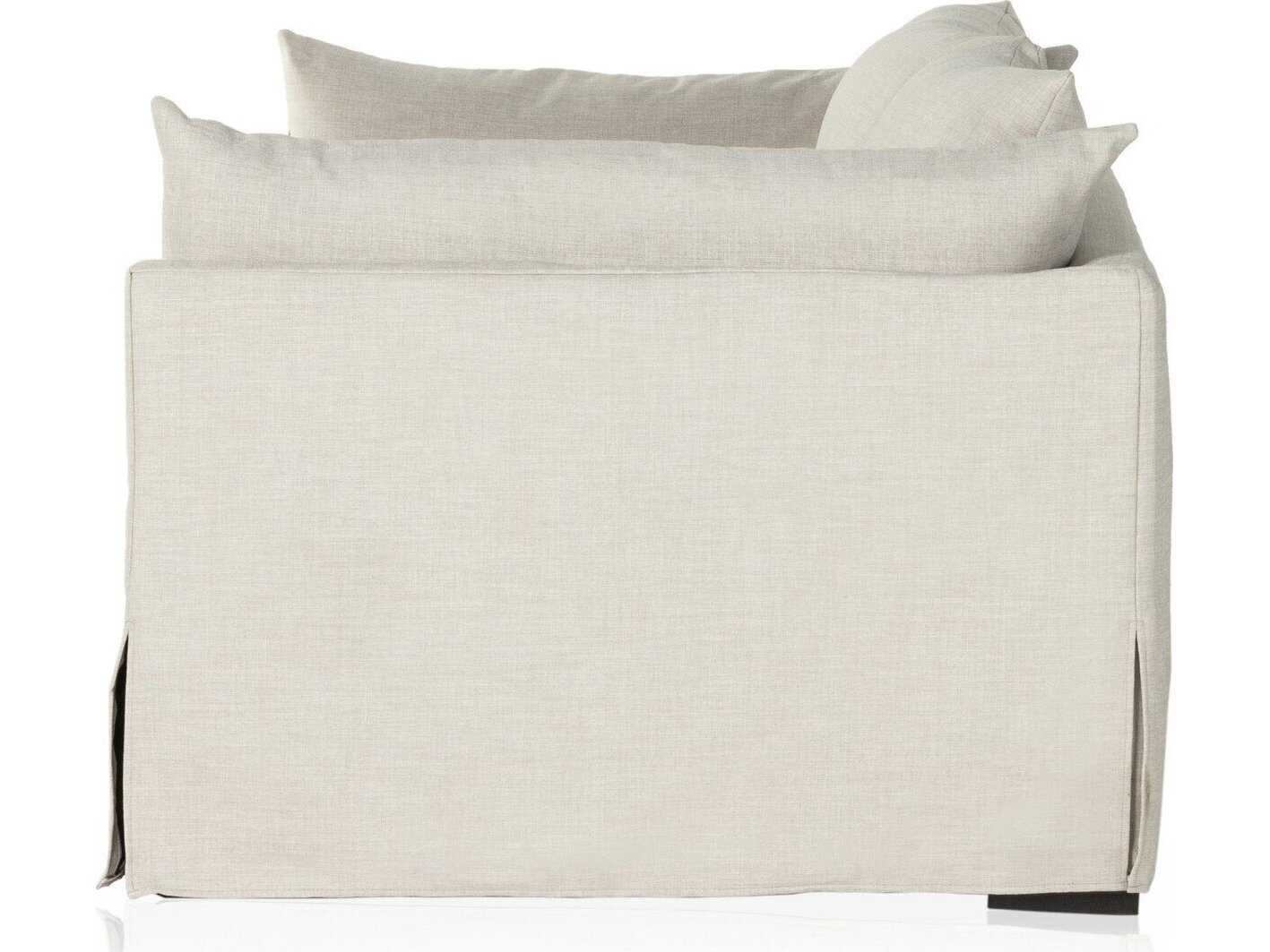 Four Hands Atelier Habitat Slipcover Bennett Moon Upholstered Slipcover Sofa