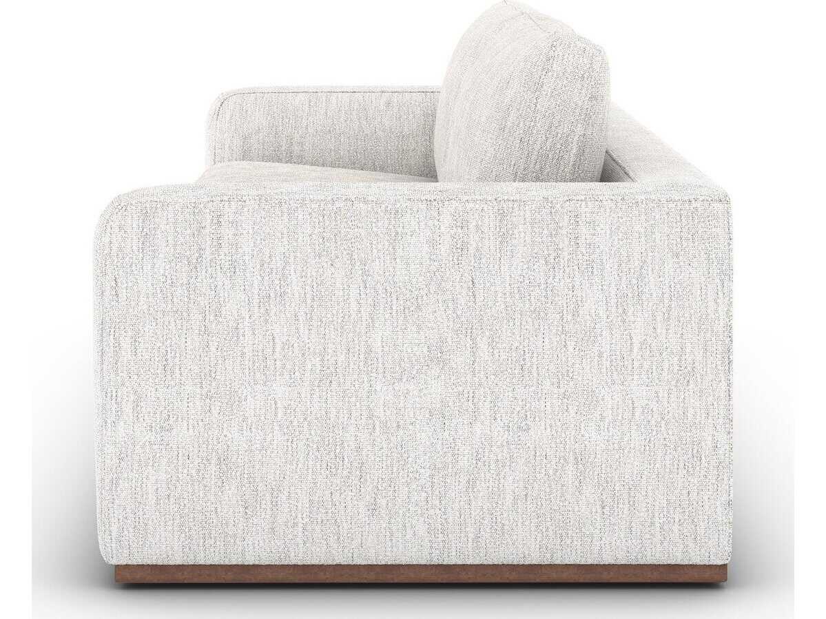 Four Hands Centrale Colt Aged Sienna Merino Cotton Gray Upholstered Sofa