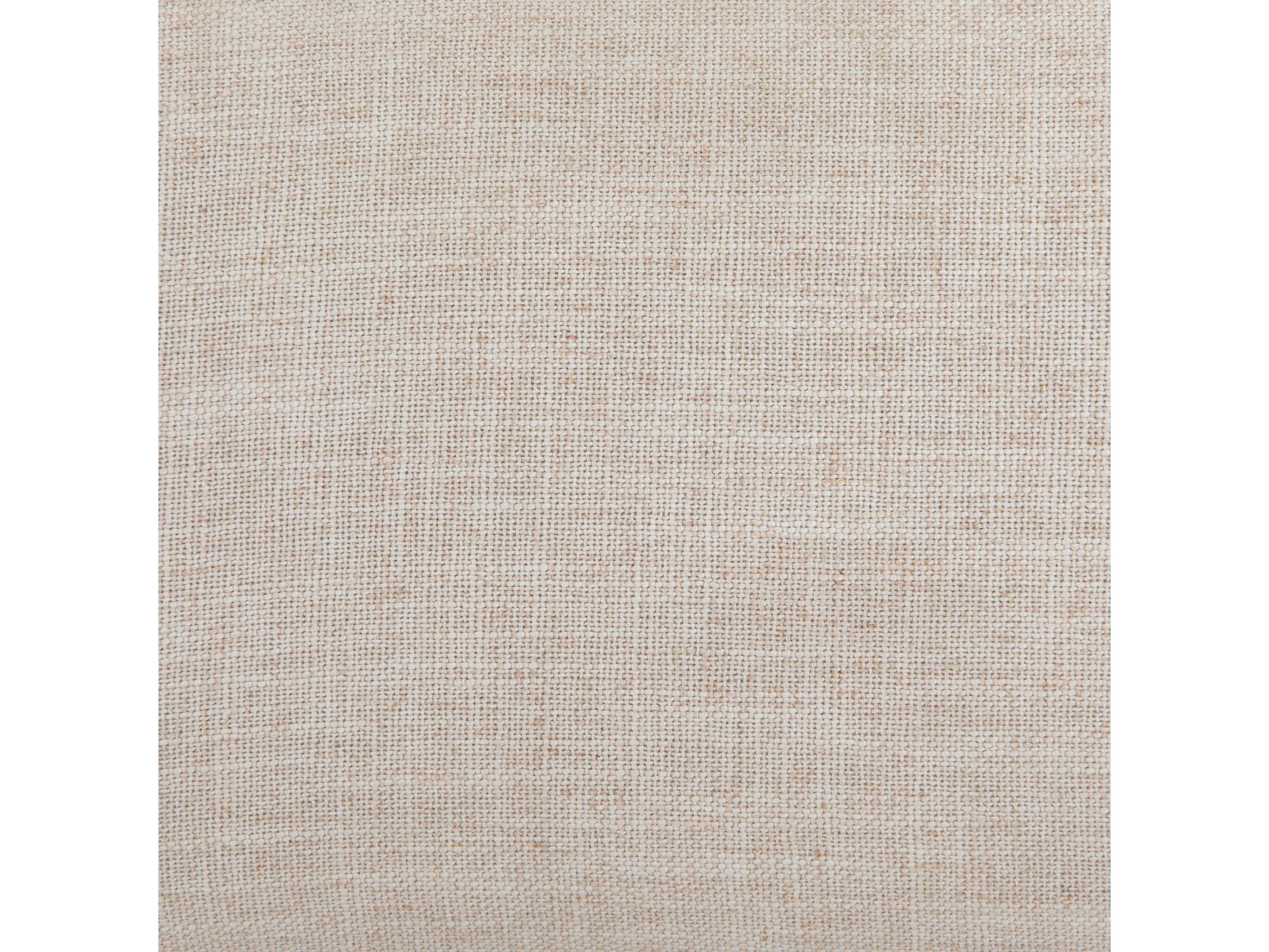 Four Hands Berman Orville Parrawood Beige Upholstered Side Dining Chair