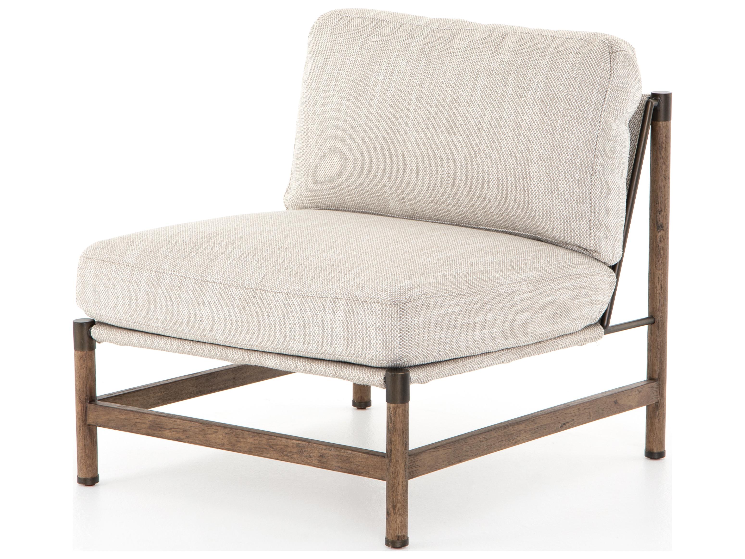 Four Hands Belfast Memphis Beige Fabric Accent Chair