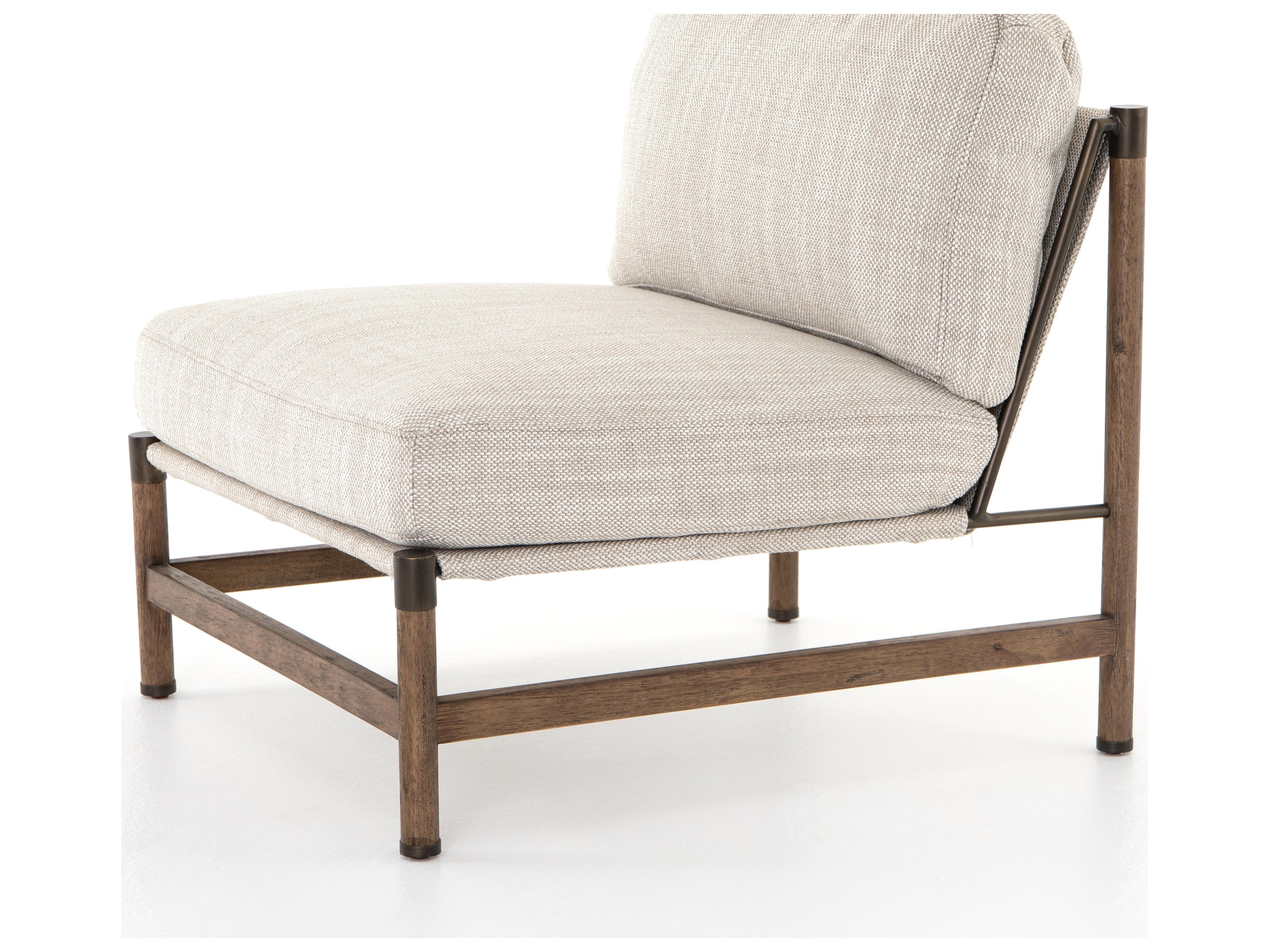 Four Hands Belfast Memphis Beige Fabric Accent Chair