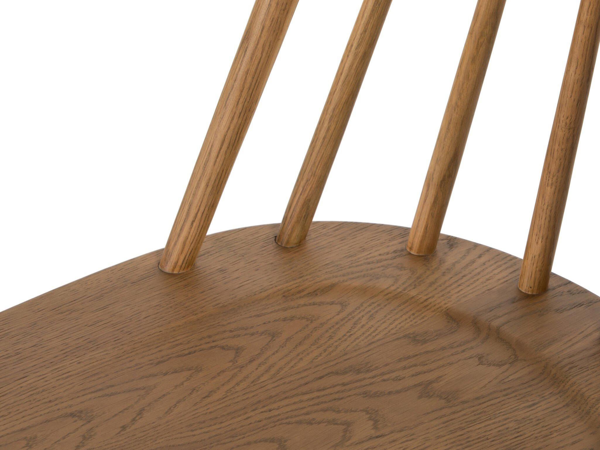 Four Hands Wallis Lewis Sandy Oak  Wood Windsor Chair